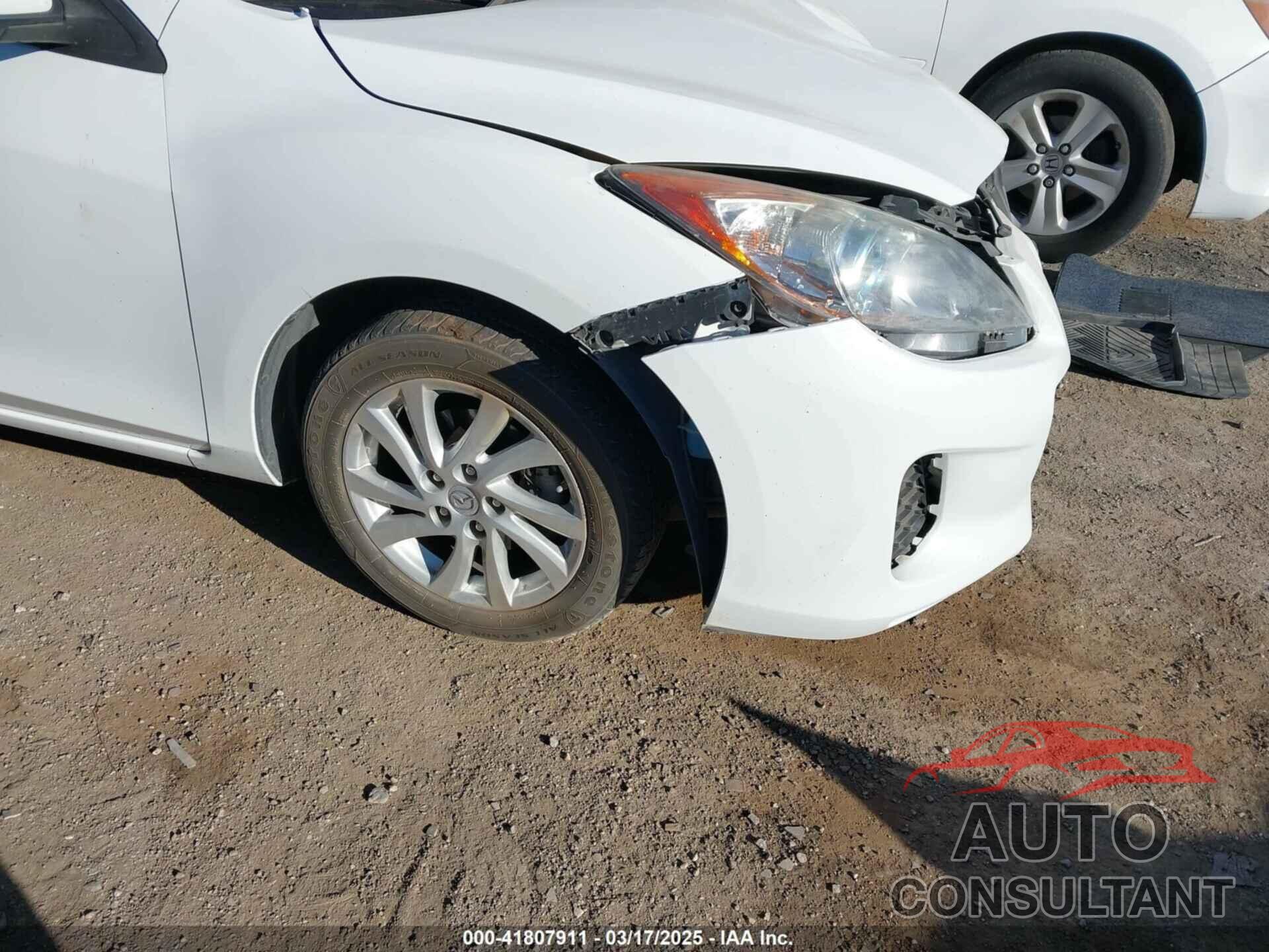 MAZDA MAZDA3 2012 - JM1BL1V70C1578366