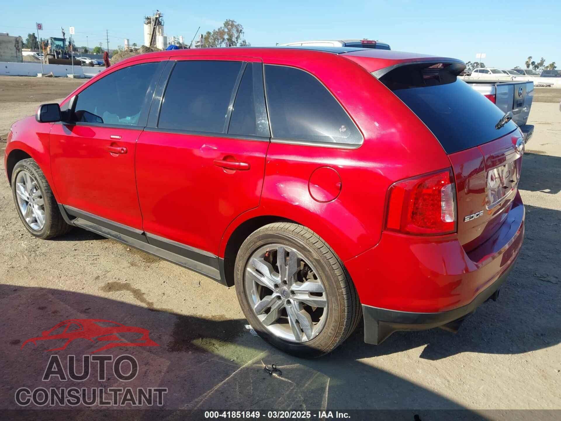 FORD EDGE 2012 - 2FMDK3J91CBA53461
