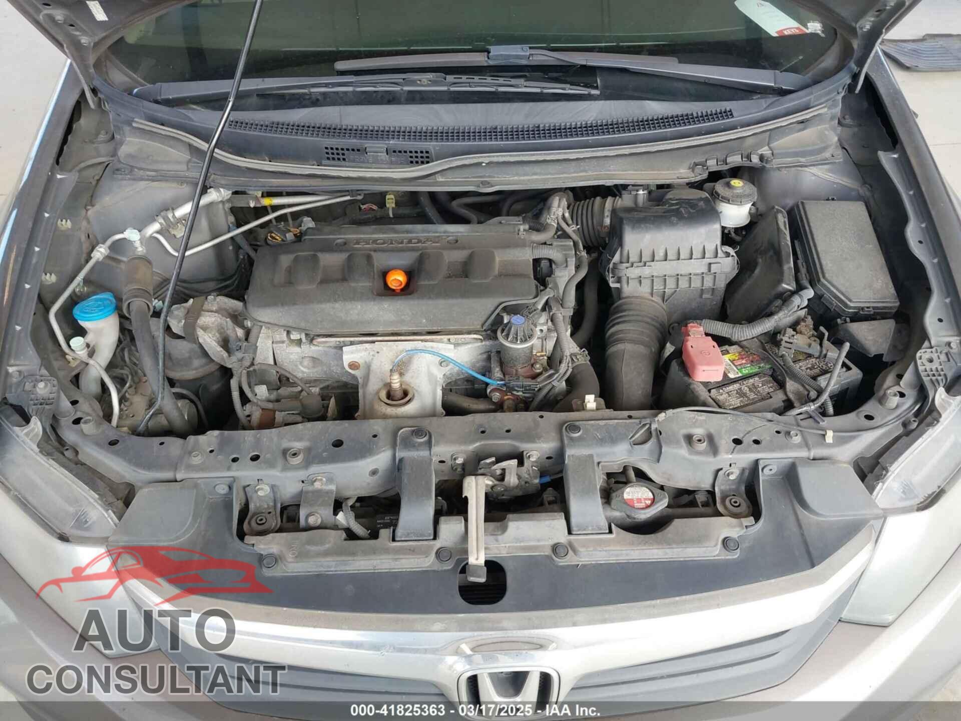 HONDA CIVIC 2012 - 2HGFB2F53CH598752