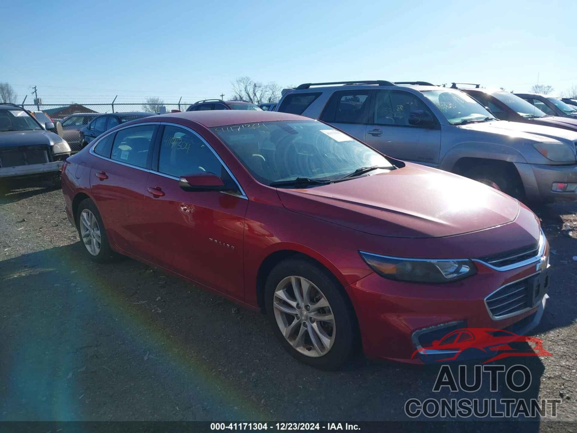 CHEVROLET MALIBU 2016 - 1G1ZE5ST1GF238601