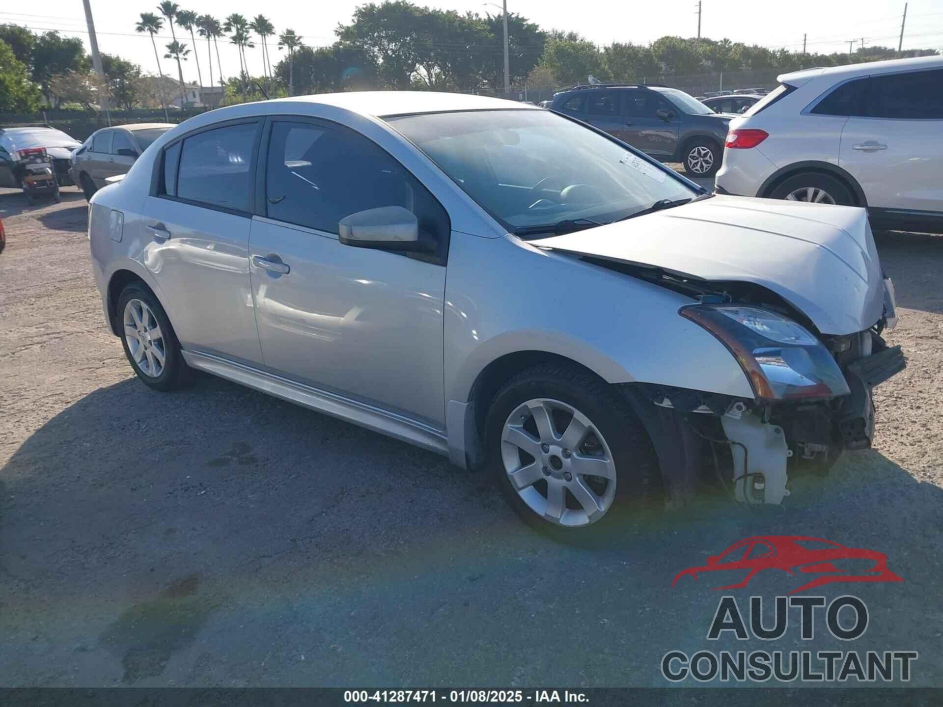 NISSAN SENTRA 2012 - 3N1AB6AP9CL713339