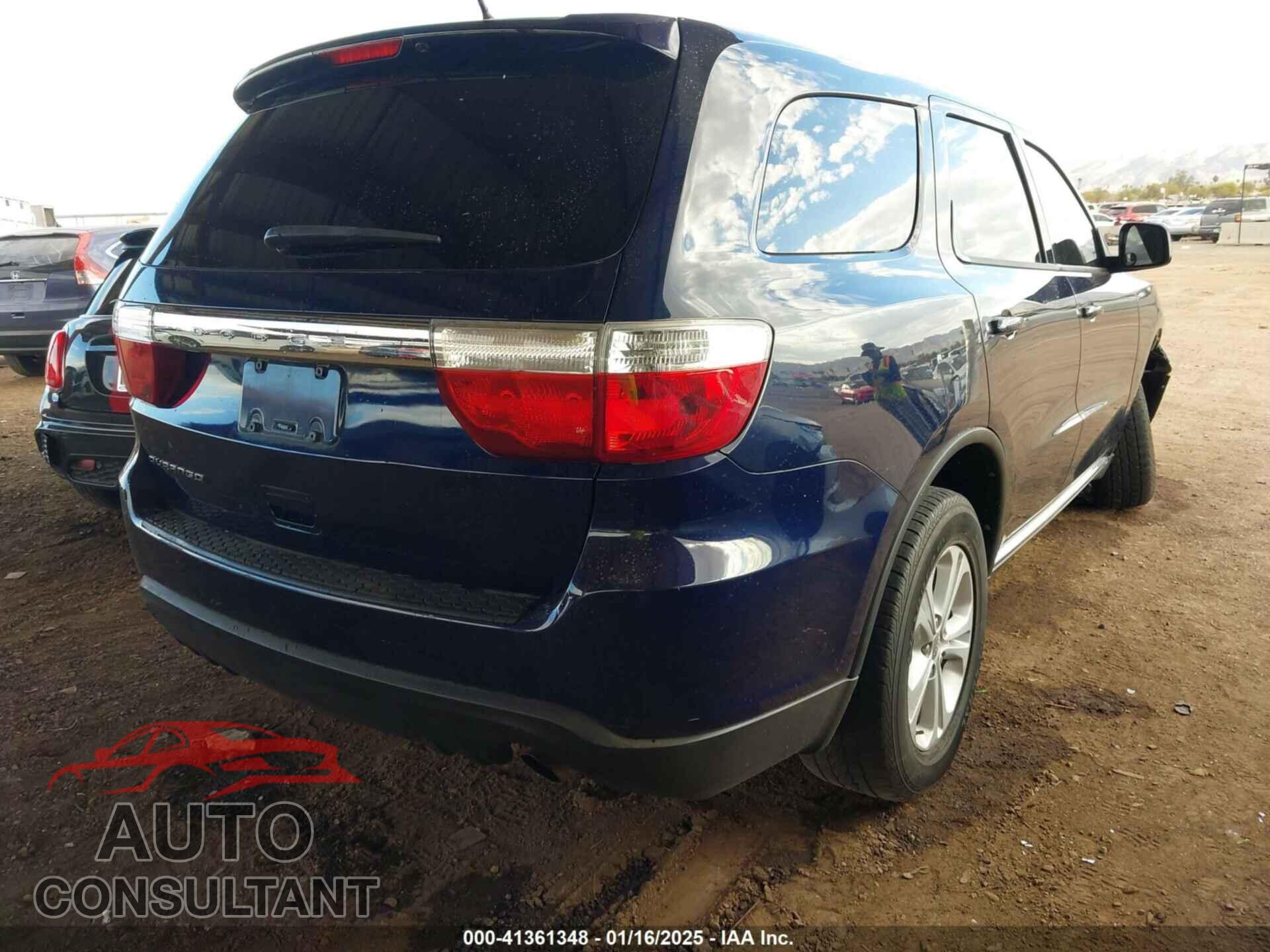 DODGE DURANGO 2012 - 1C4RDHAG9CC266500