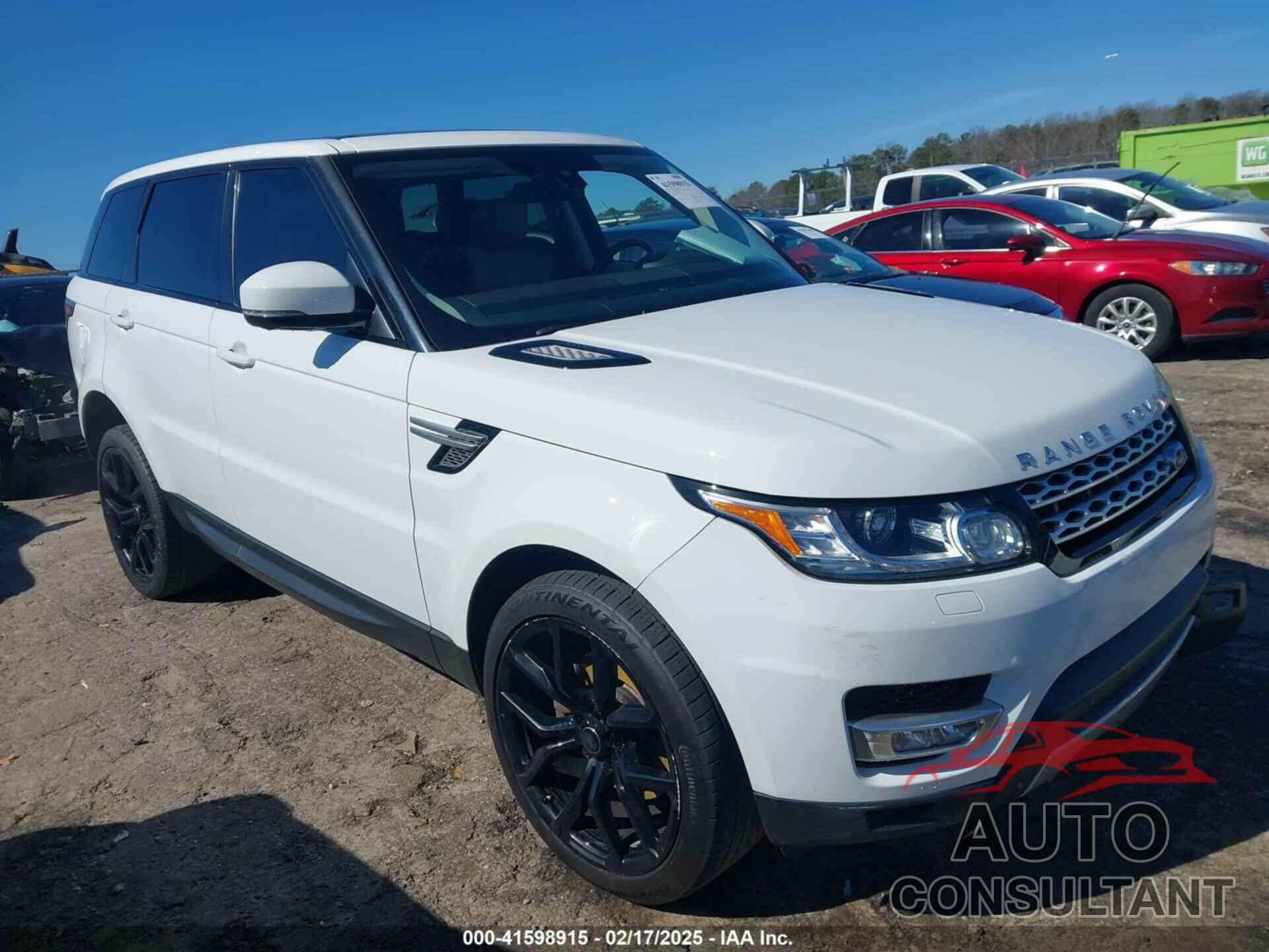 LAND ROVER RANGE ROVER SPORT 2015 - SALWR2VF6FA537427