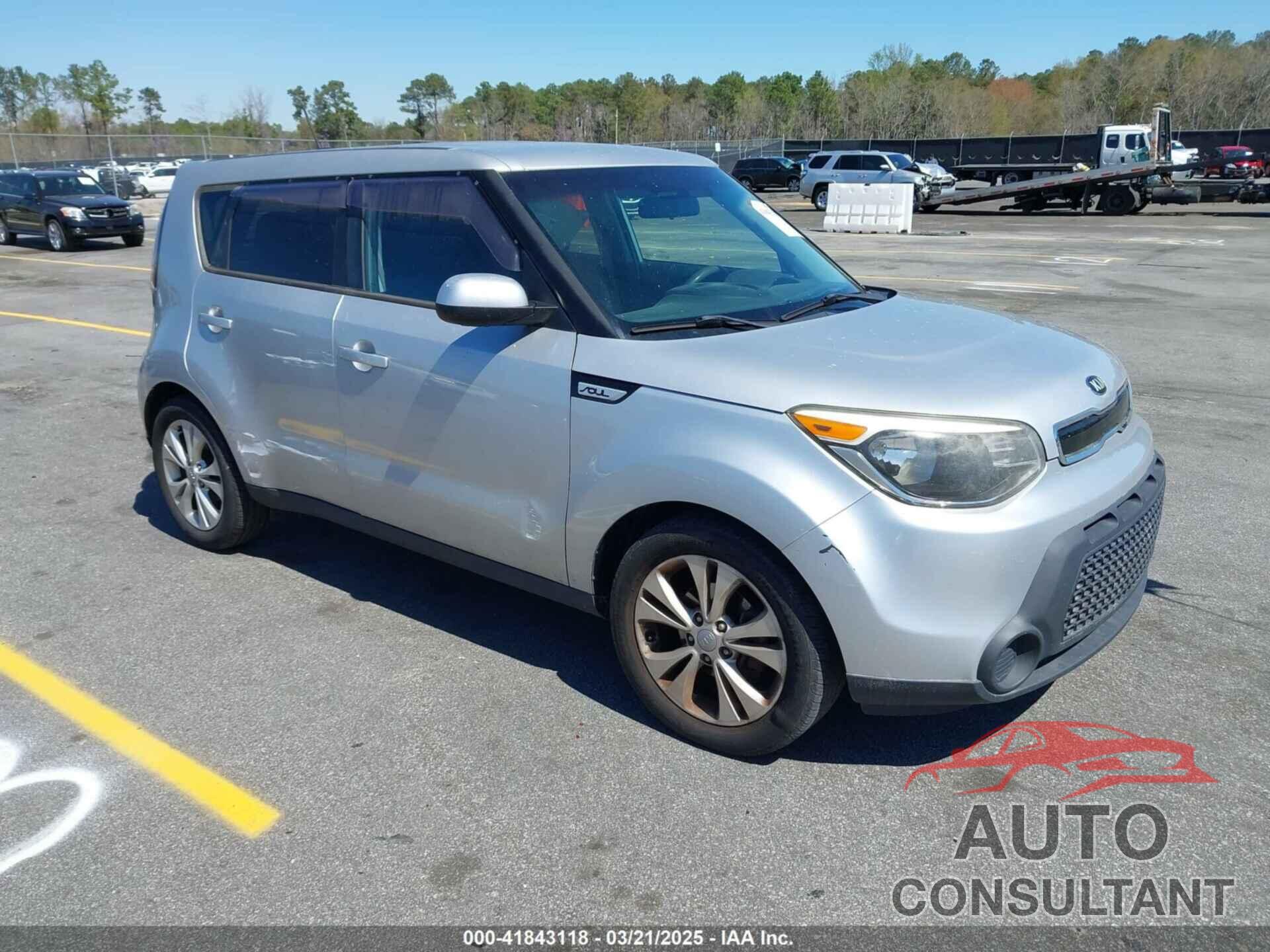KIA SOUL 2015 - KNDJP3A57F7812665