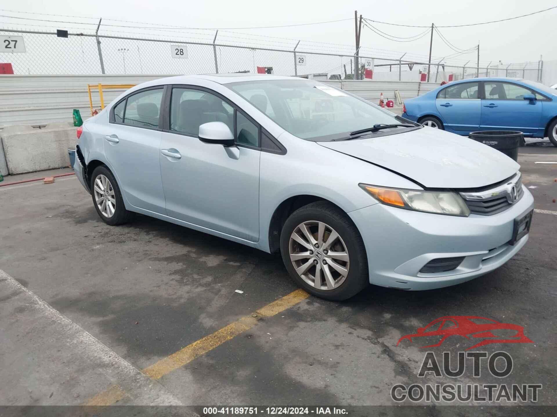 HONDA CIVIC 2012 - 19XFB2F86CE005356