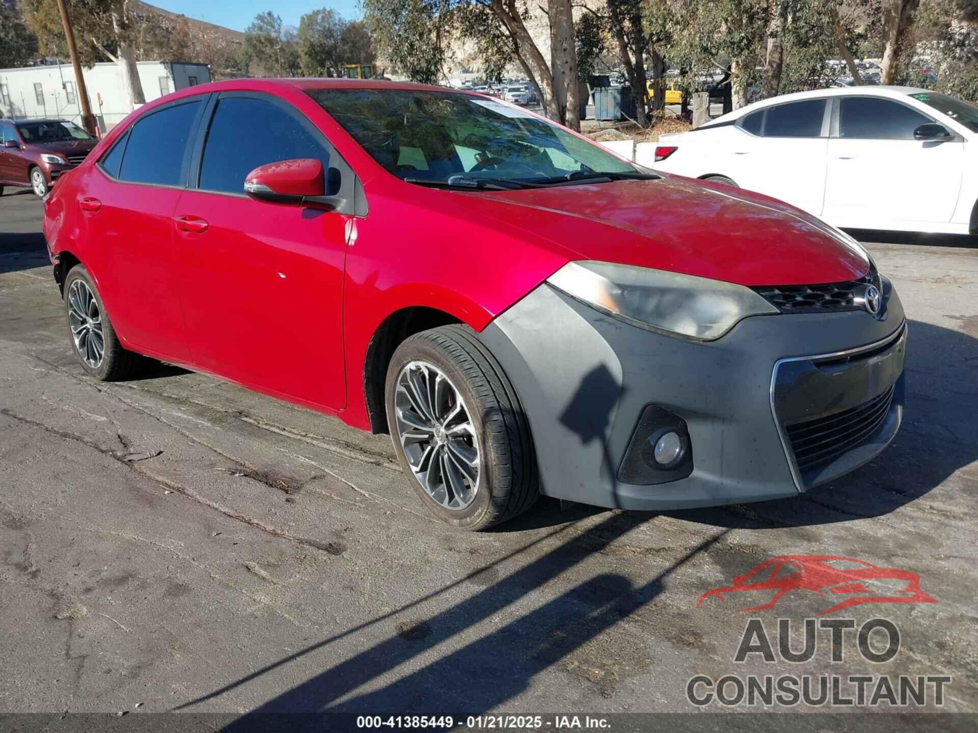 TOYOTA COROLLA 2014 - 5YFBURHE2EP017168