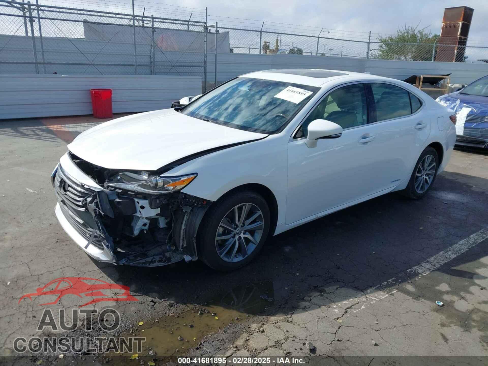 LEXUS ES 2017 - JTHBW1GG6H2135367