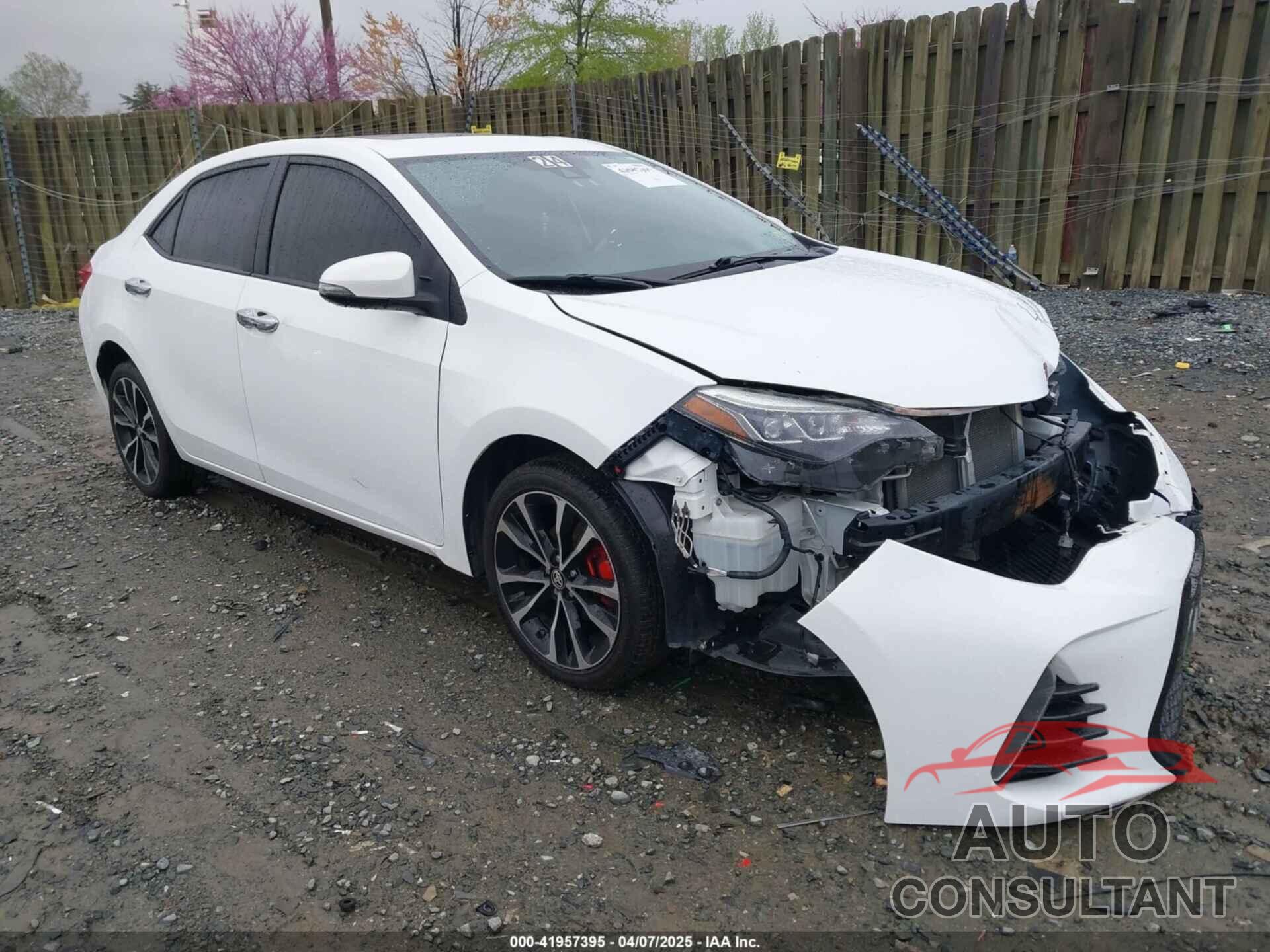 TOYOTA COROLLA 2019 - 5YFBURHE9KP921711