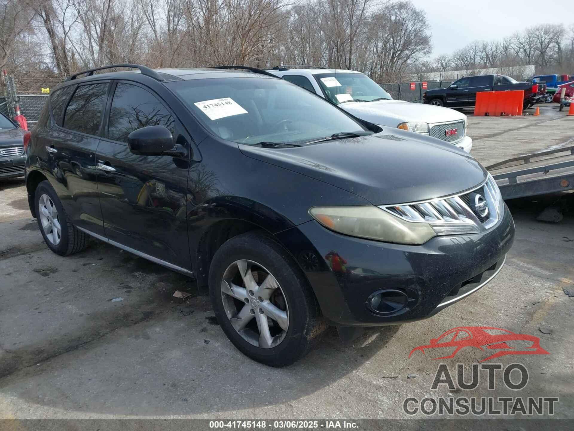 NISSAN MURANO 2009 - JN8AZ18U29W022555