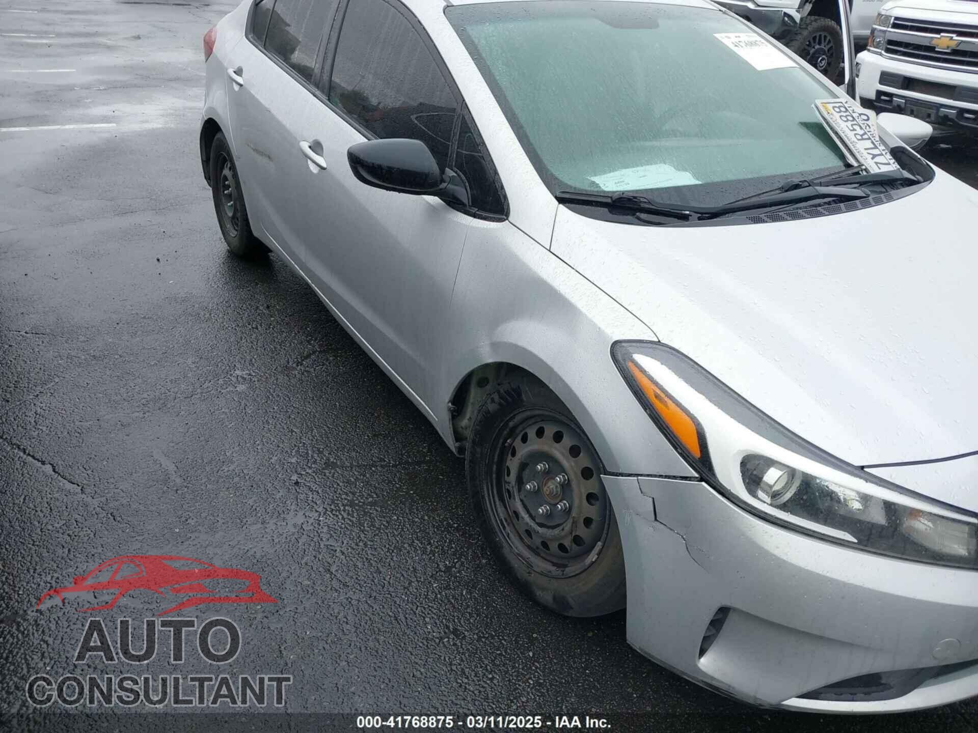 KIA FORTE 2017 - 3KPFK4A74HE104291