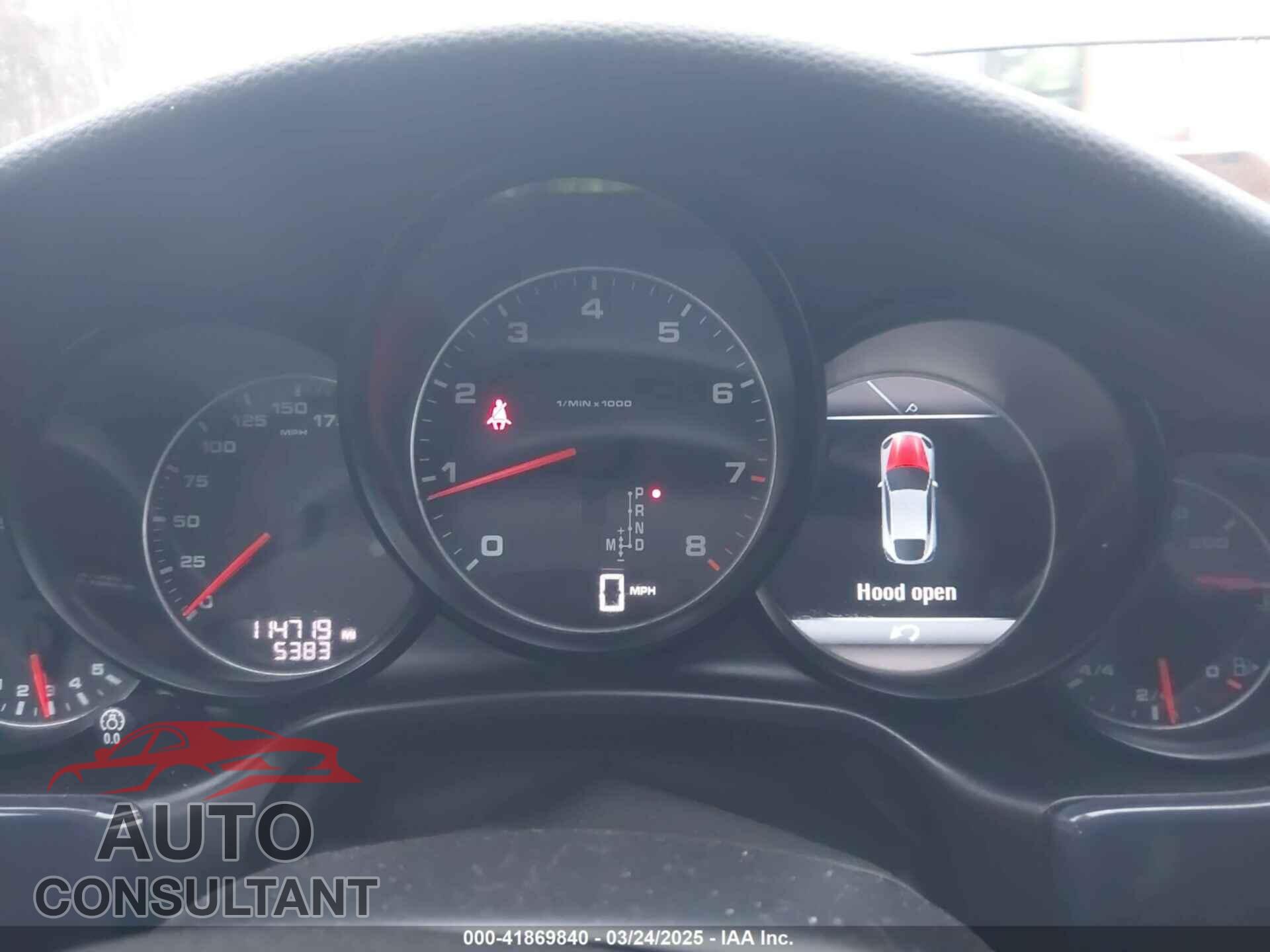 PORSCHE PANAMERA 2016 - WP0AA2A72GL005752