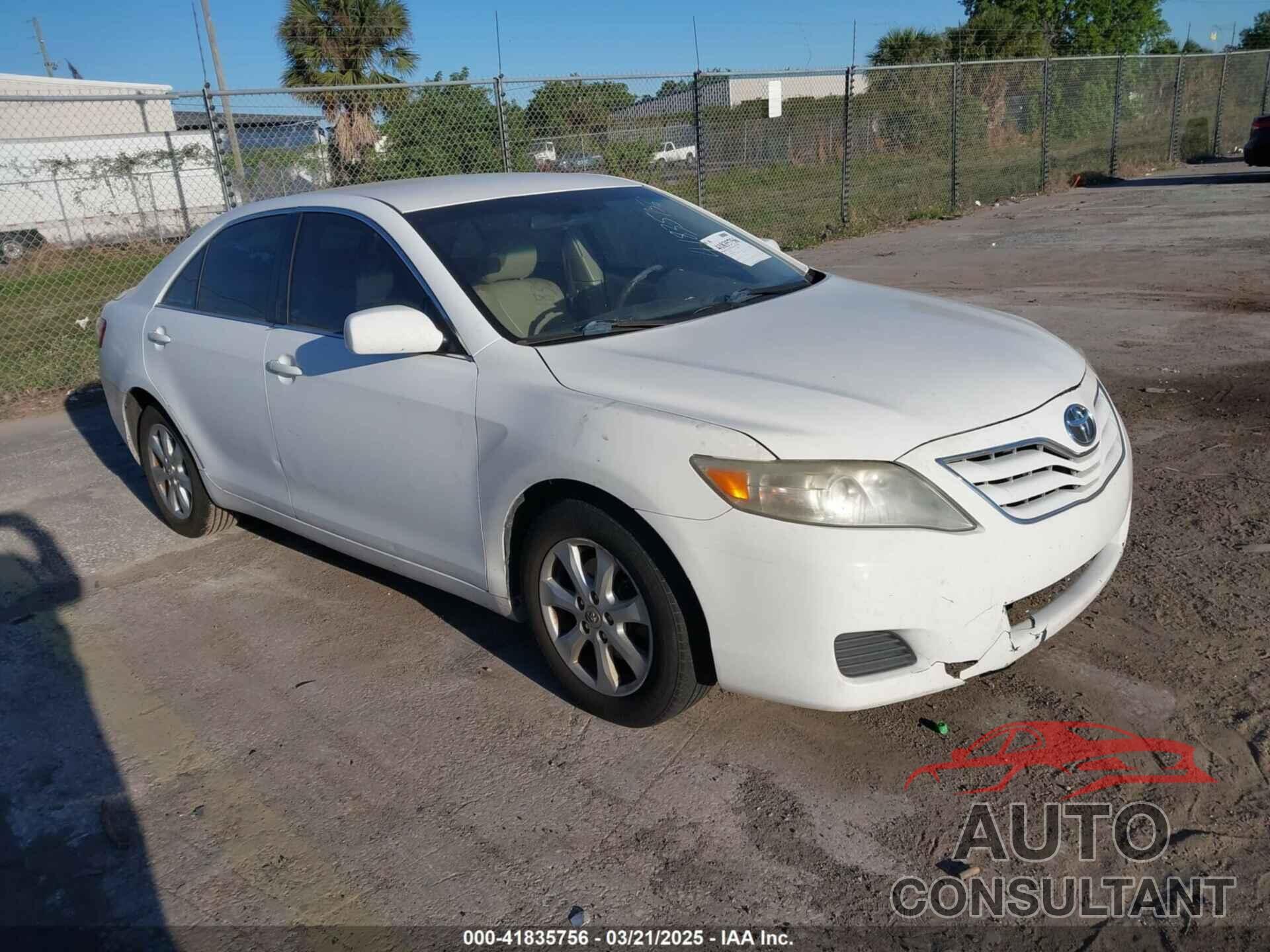 TOYOTA CAMRY 2010 - 4T1BF3EK4AU570317