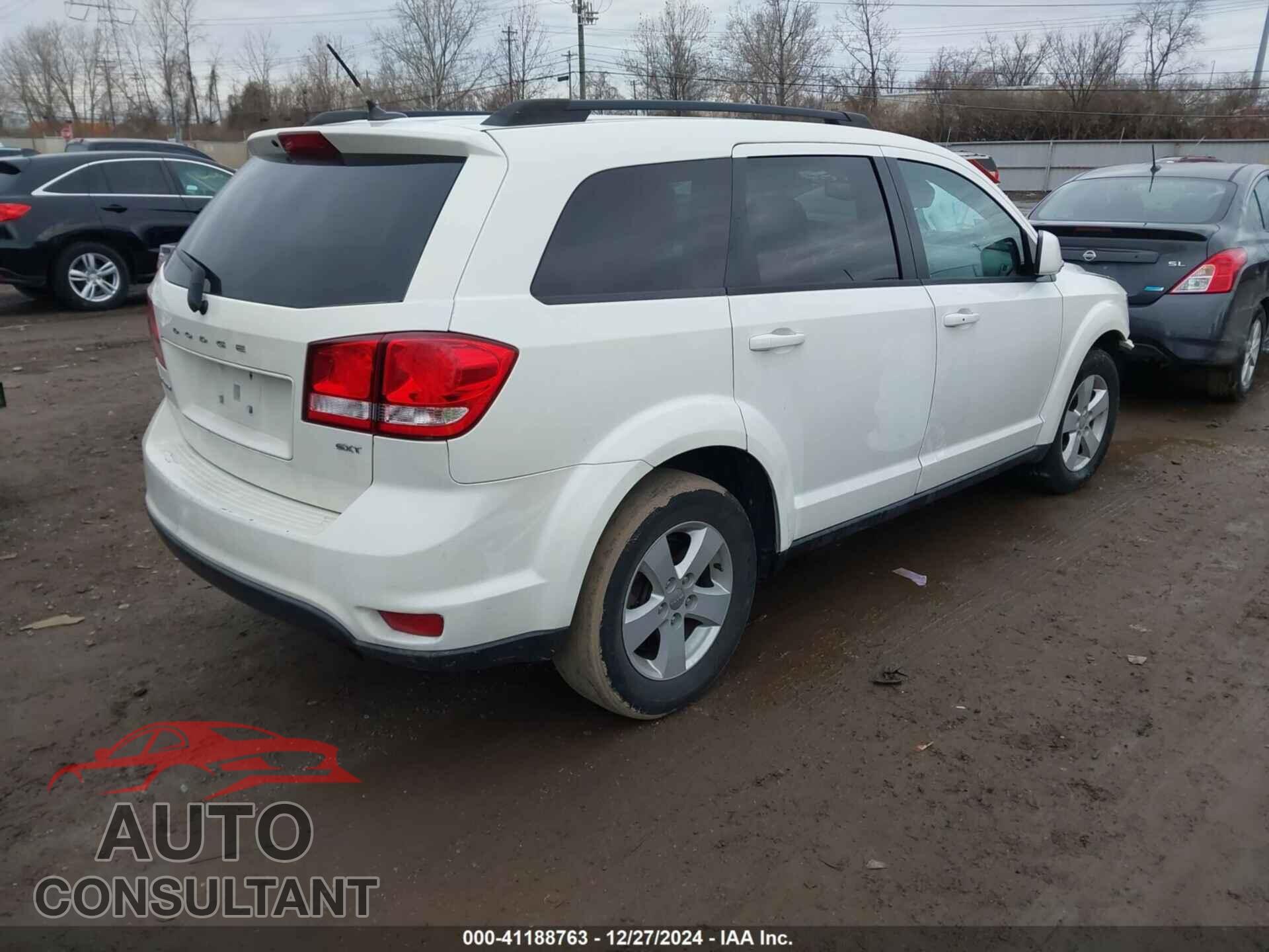DODGE JOURNEY 2012 - 3C4PDCBB9CT369062