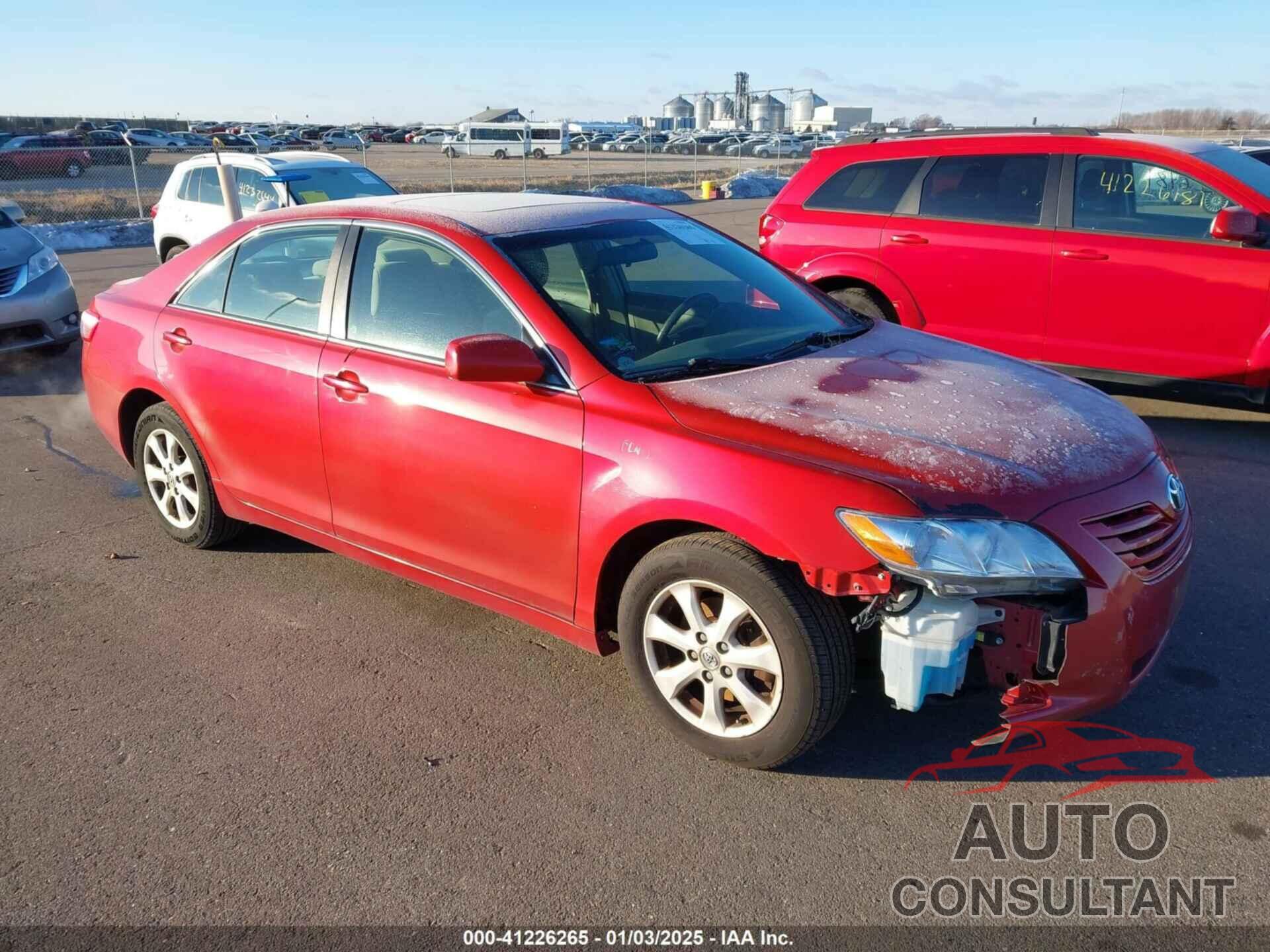 TOYOTA CAMRY 2009 - 4T4BE46K59R050362