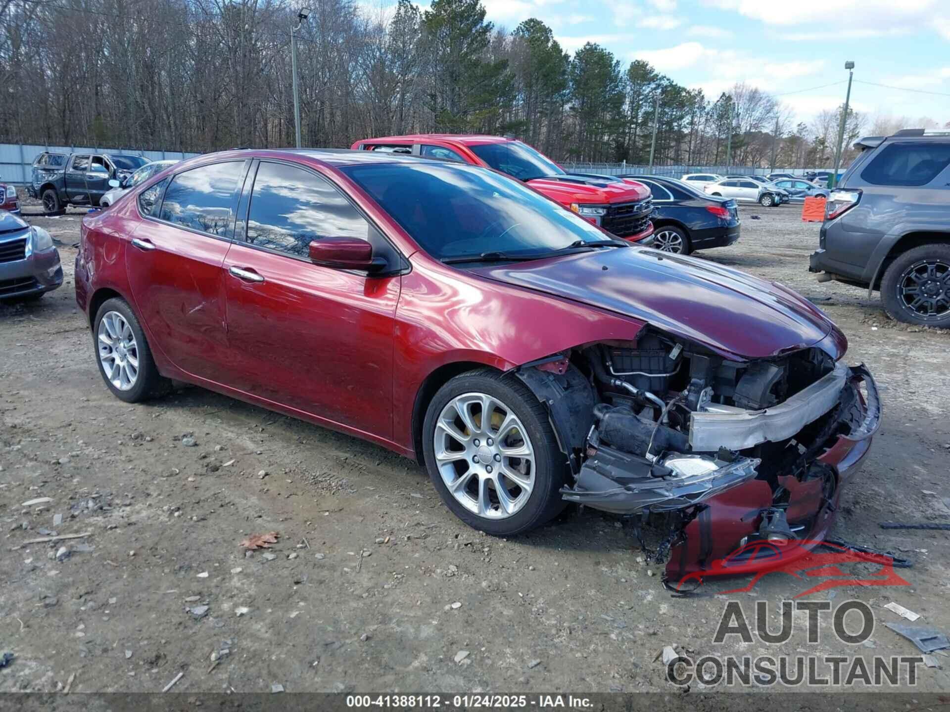 DODGE DART 2015 - 1C3CDFCB1FD364631