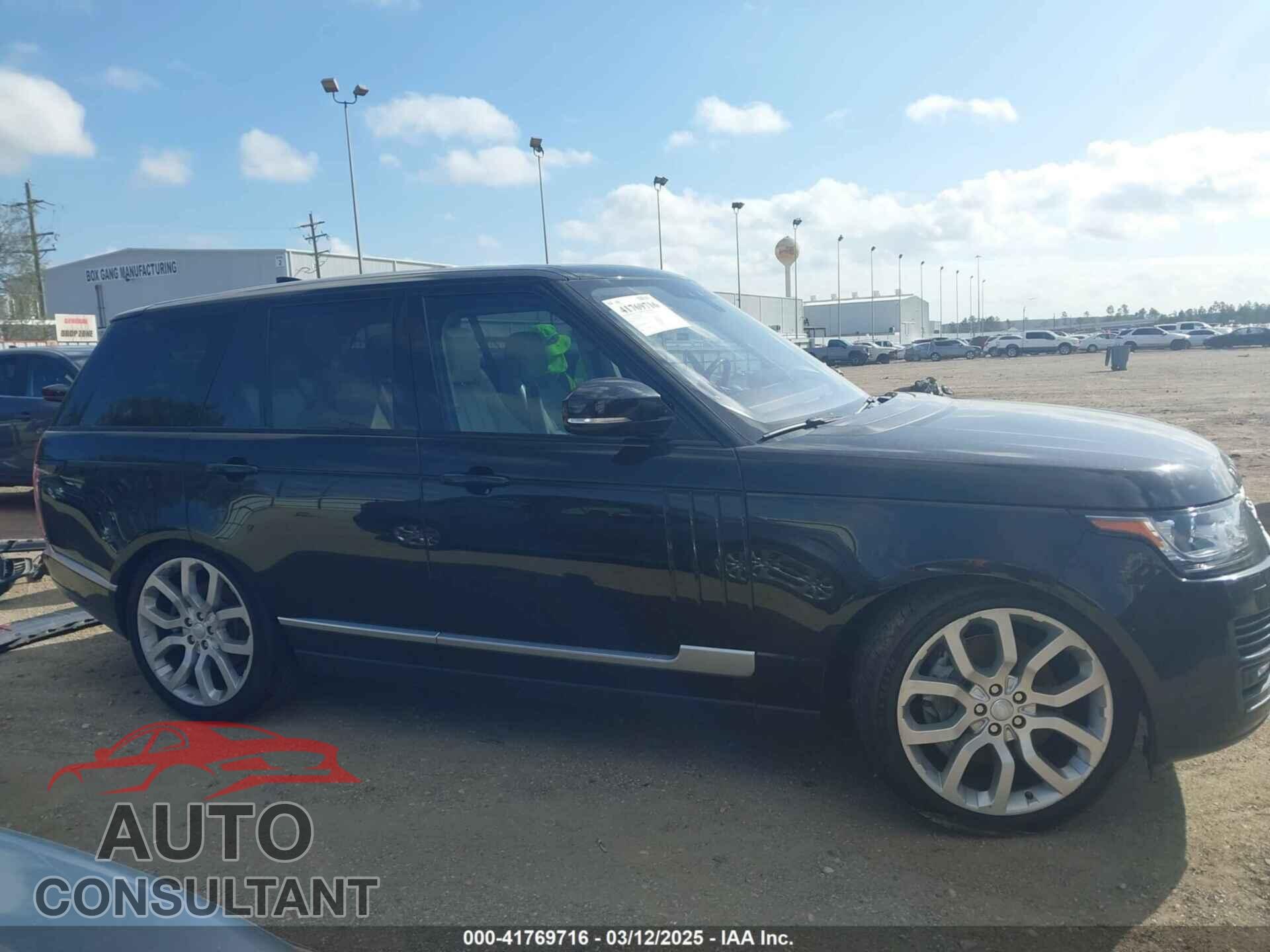 LAND ROVER RANGE ROVER 2017 - SALGS2FV5HA347782
