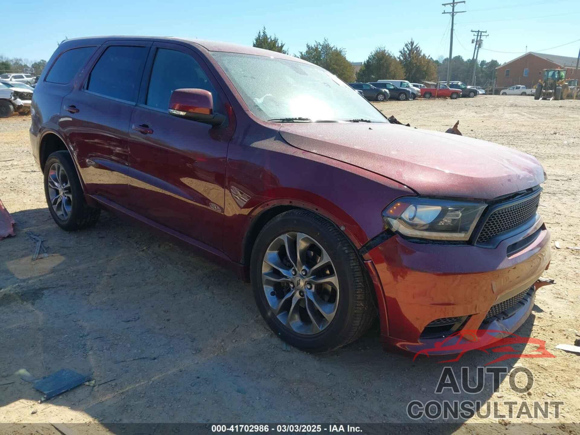 DODGE DURANGO 2019 - 1C4RDJDG2KC625283