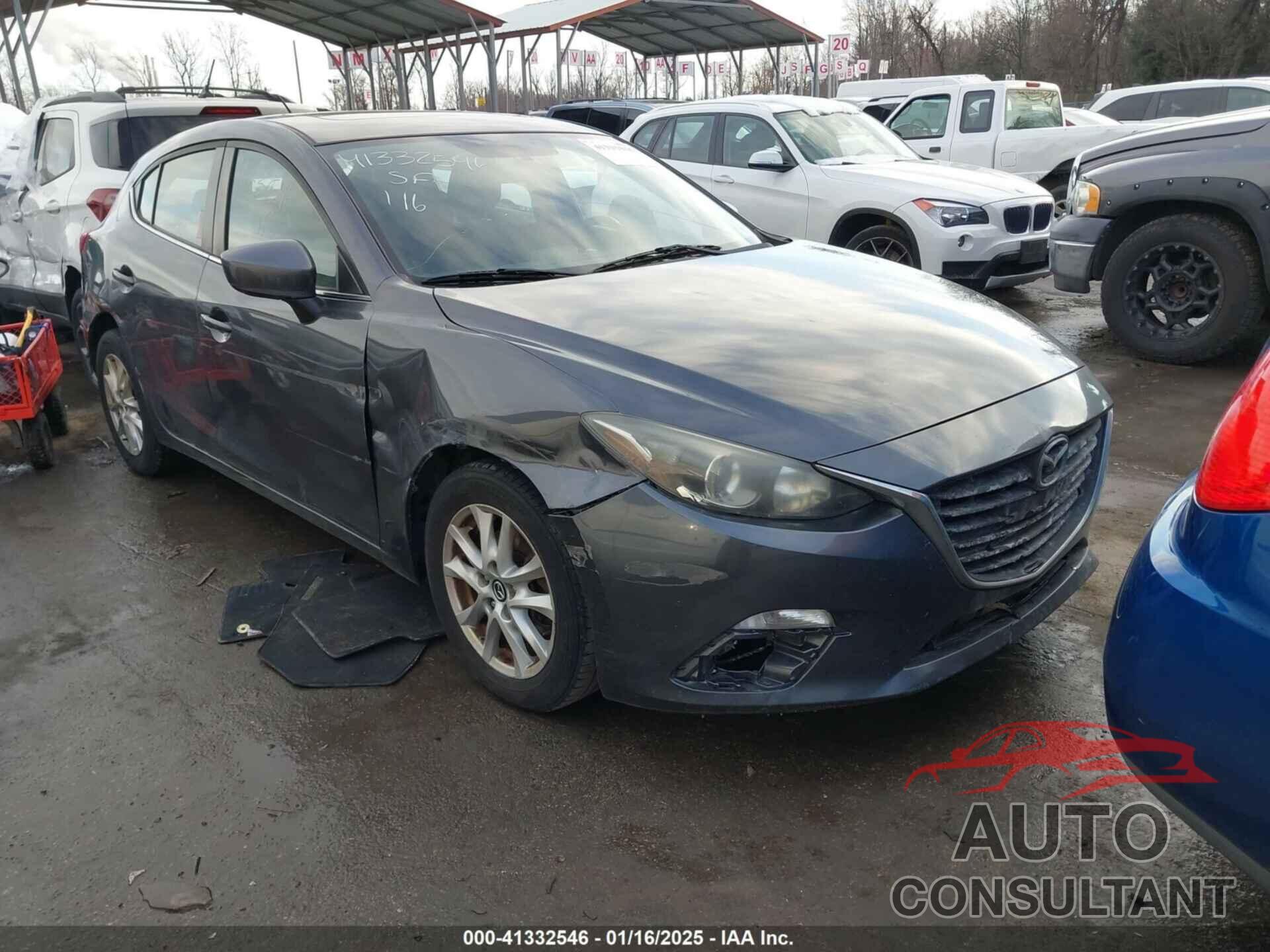 MAZDA MAZDA3 2014 - JM1BM1L72E1156375