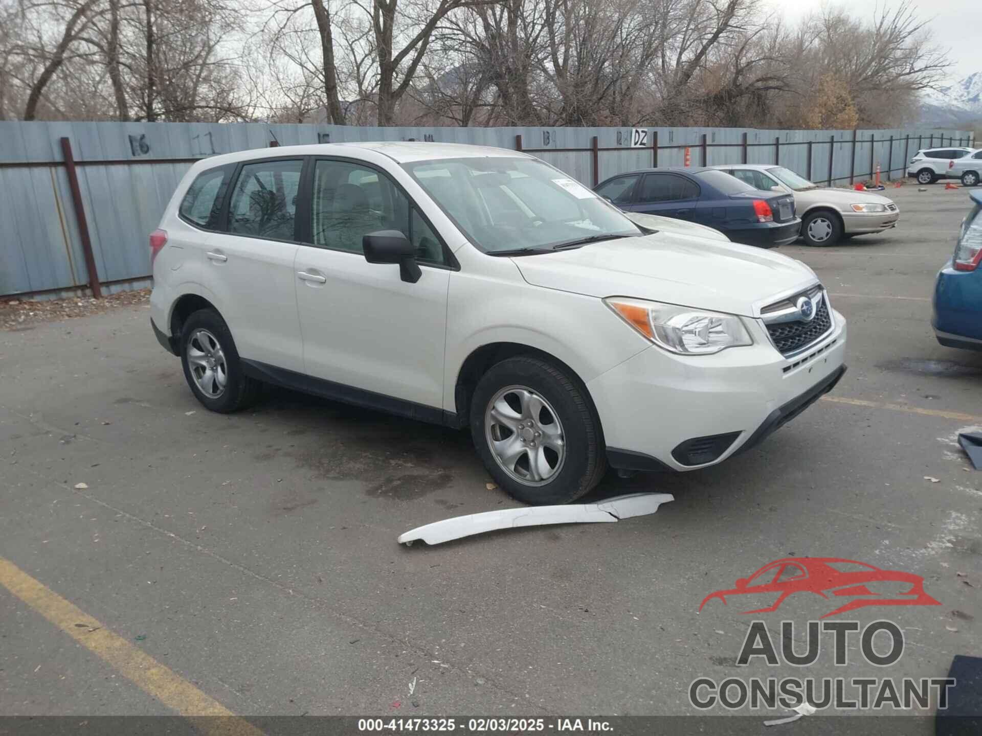 SUBARU FORESTER 2014 - JF2SJAAC6EH447950