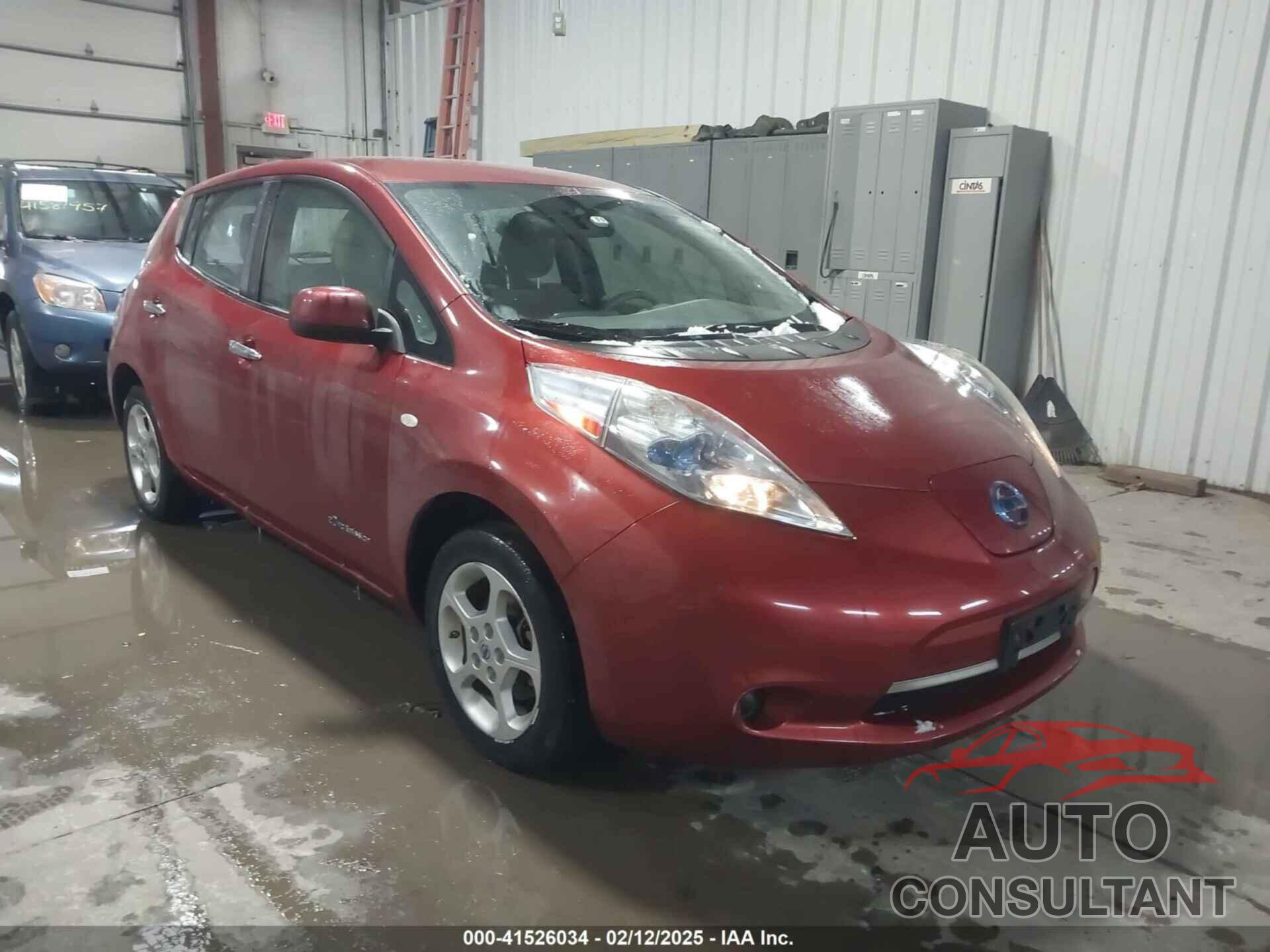NISSAN LEAF 2012 - JN1AZ0CP6CT022125