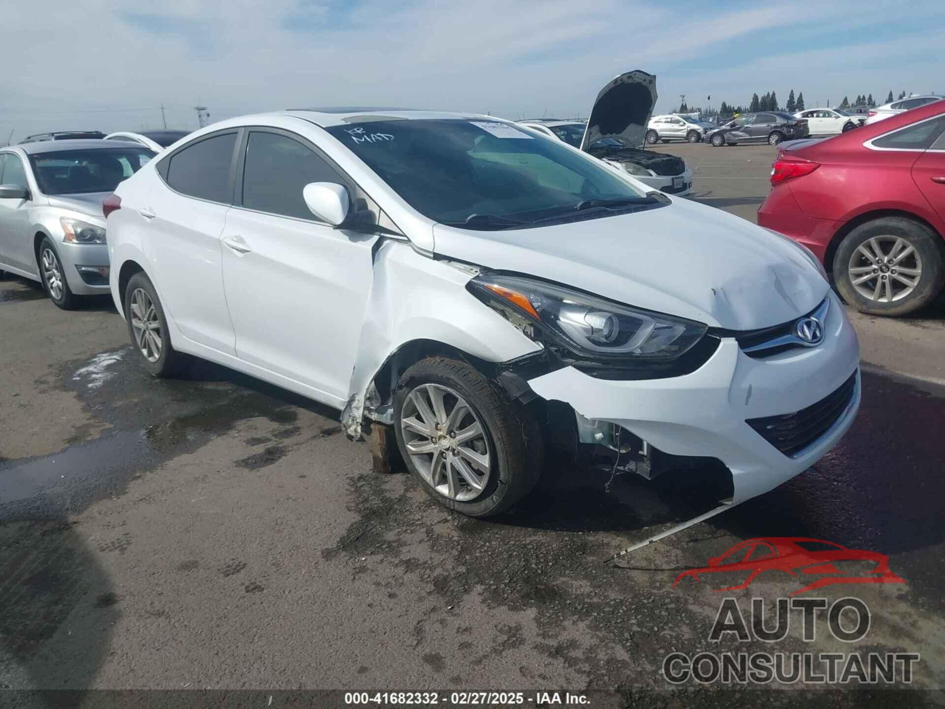 HYUNDAI ELANTRA 2015 - 5NPDH4AE9FH592201