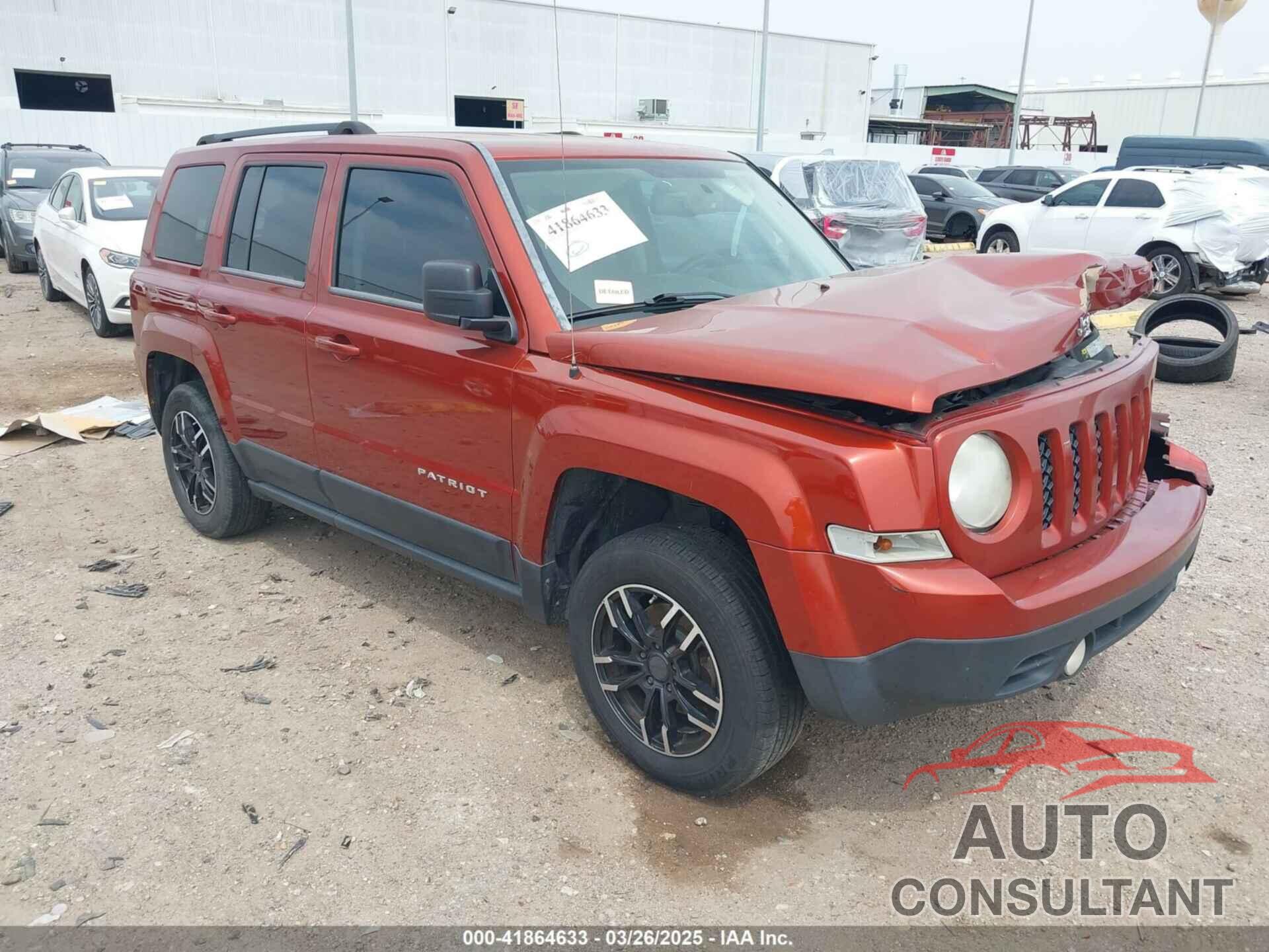 JEEP PATRIOT 2012 - 1C4NJPBA8CD674203