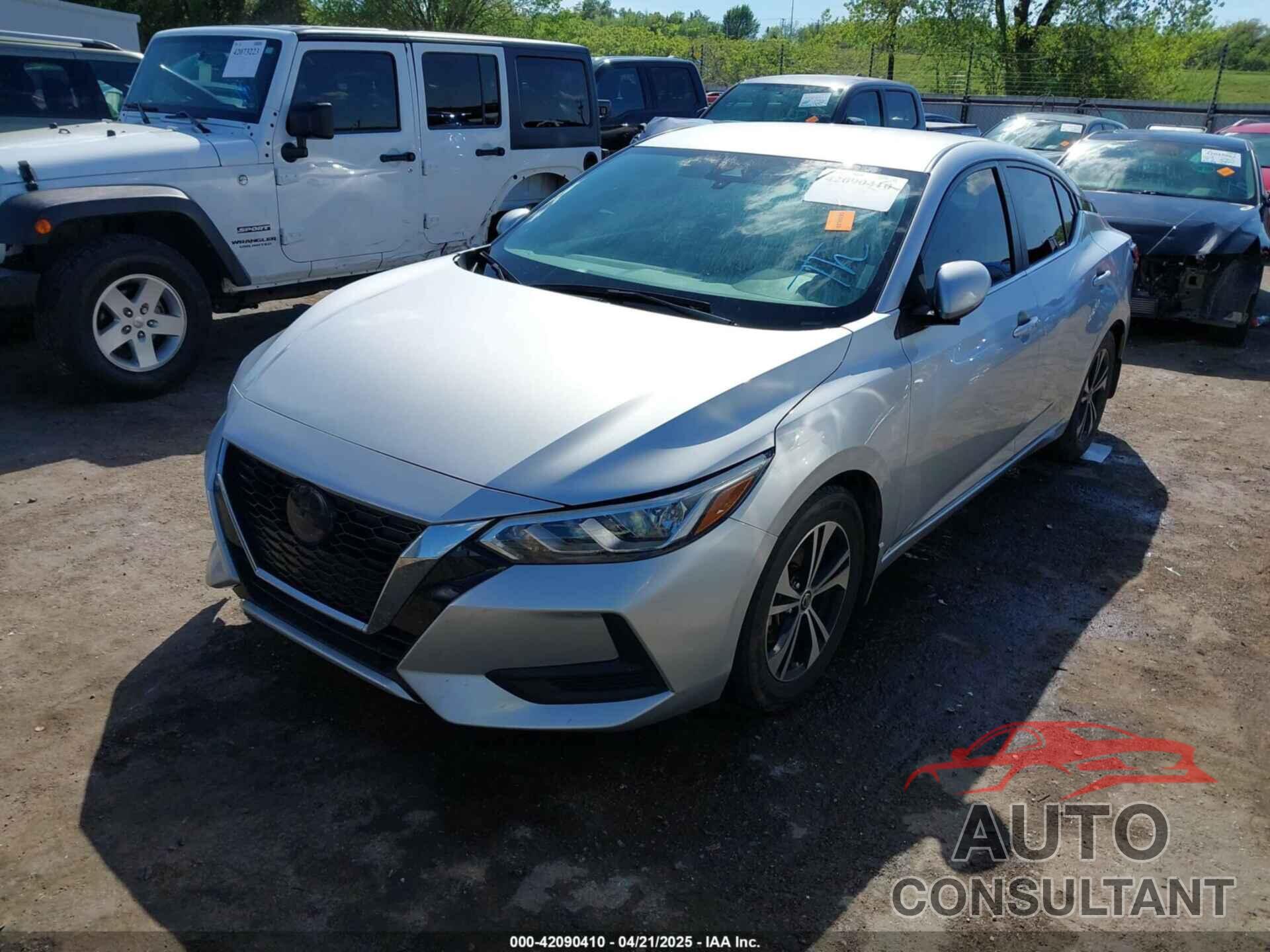 NISSAN SENTRA 2022 - 3N1AB8CV8NY237467