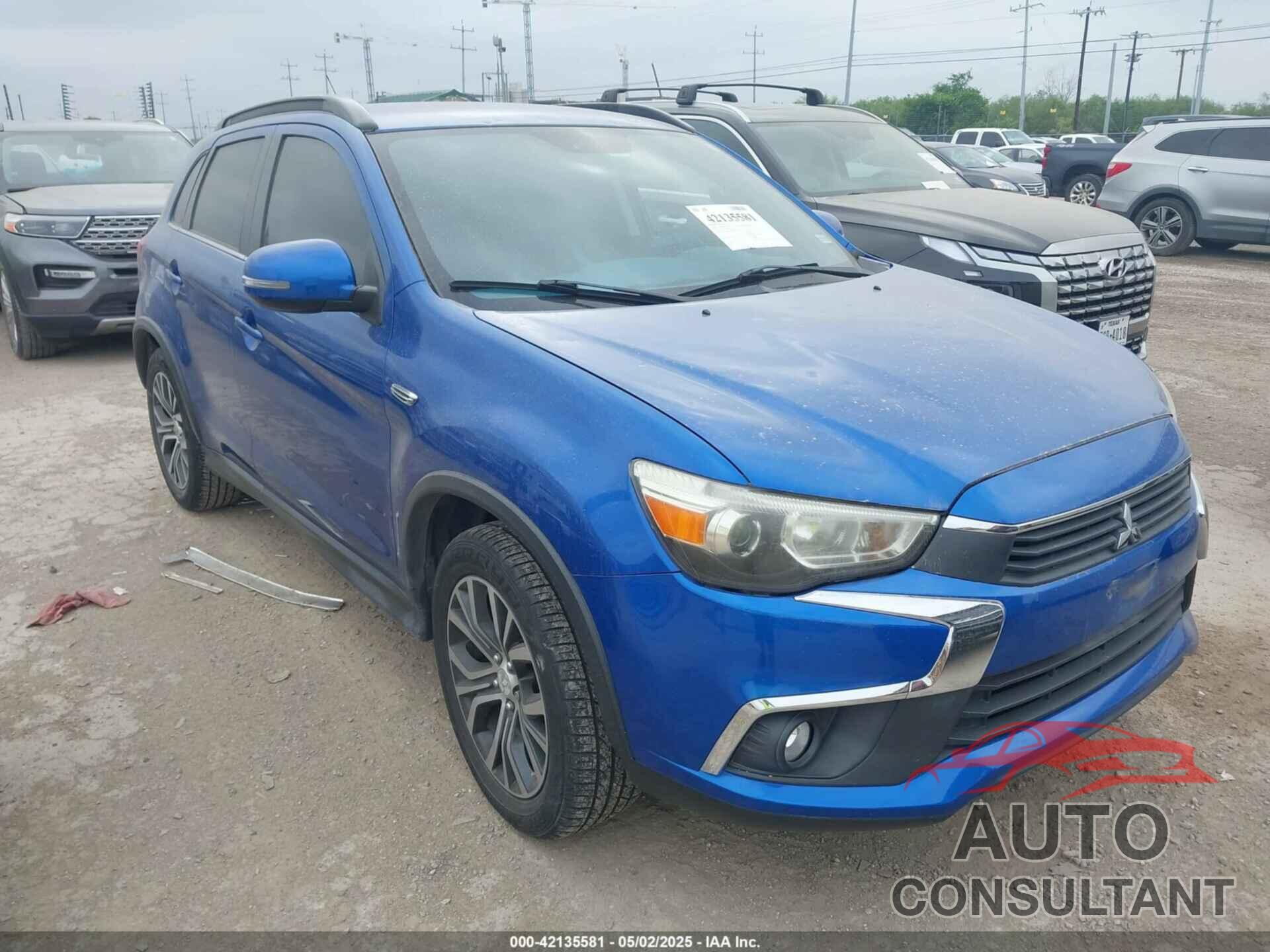 MITSUBISHI OUTLANDER SPORT 2016 - JA4AP4AW5GZ031447