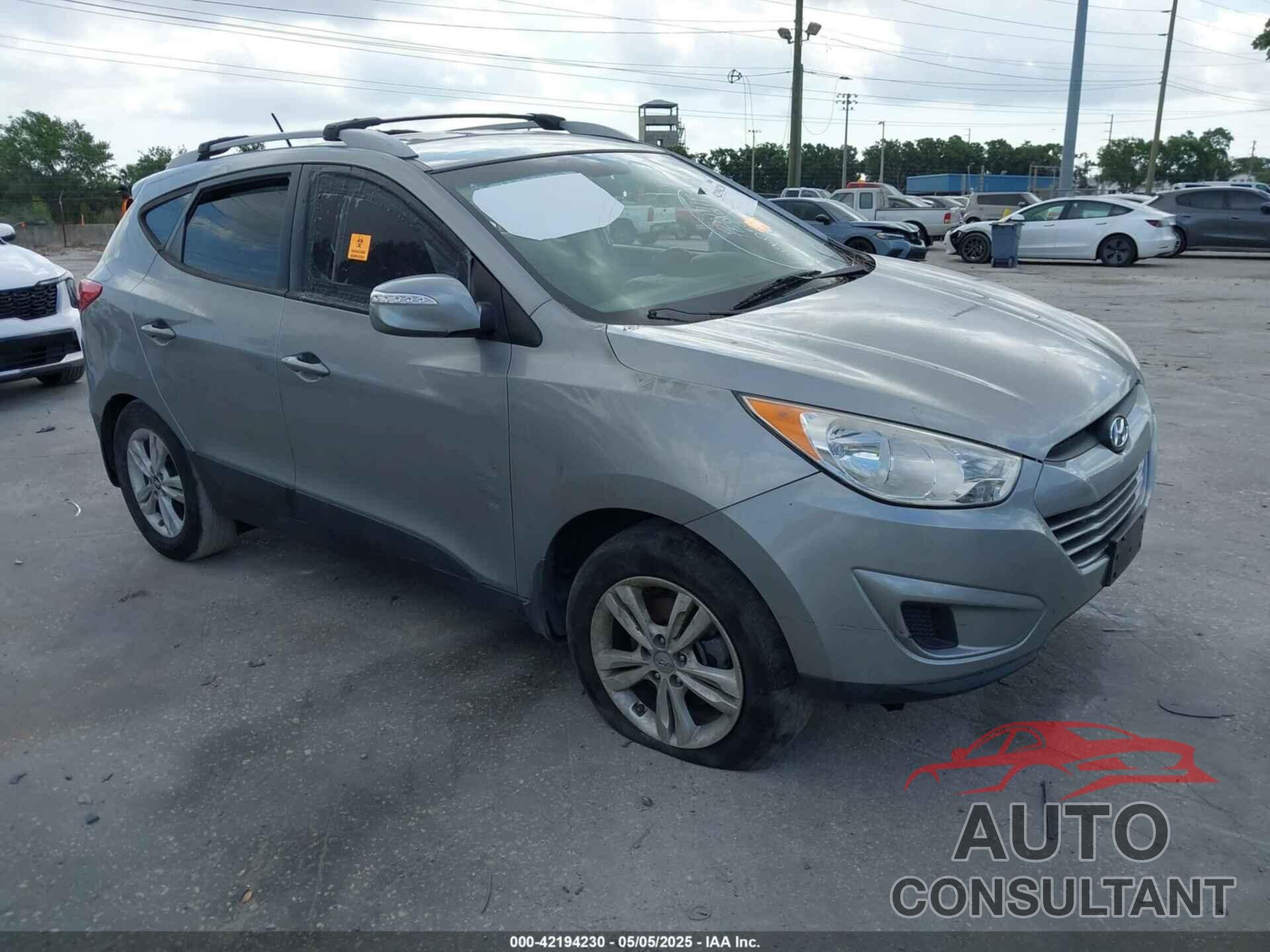 HYUNDAI TUCSON 2012 - KM8JU3ACXCU345595