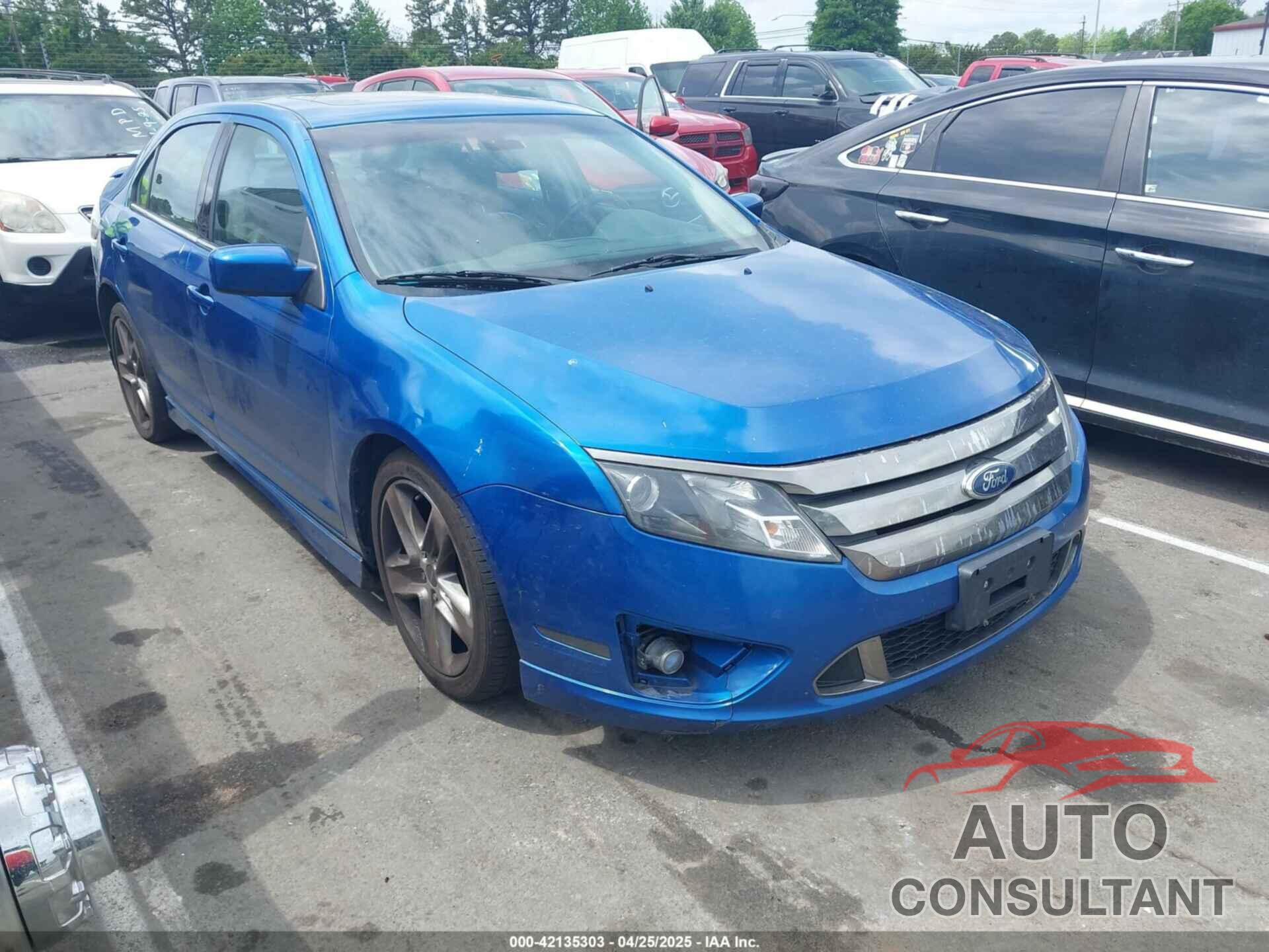 FORD FUSION 2011 - 3FAHP0KC2BR241508