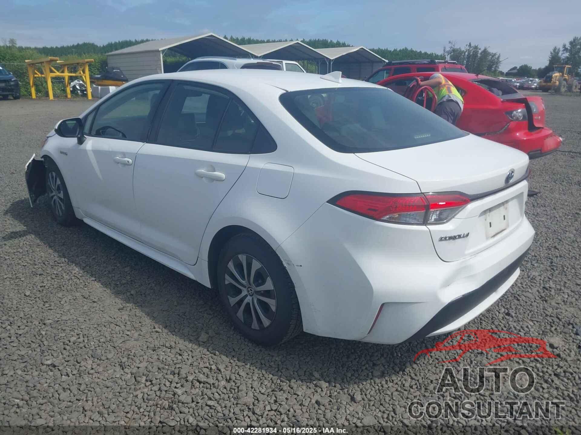 TOYOTA COROLLA 2021 - JTDEAMDE6MJ002447