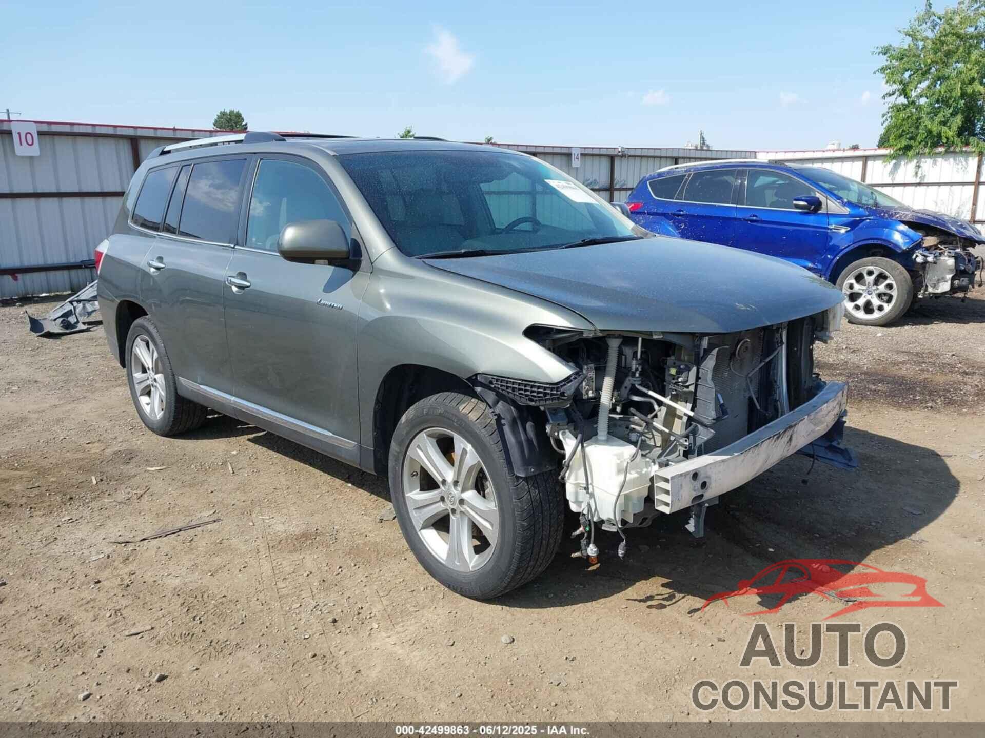 TOYOTA HIGHLANDER 2012 - 5TDYK3EH8CS061076