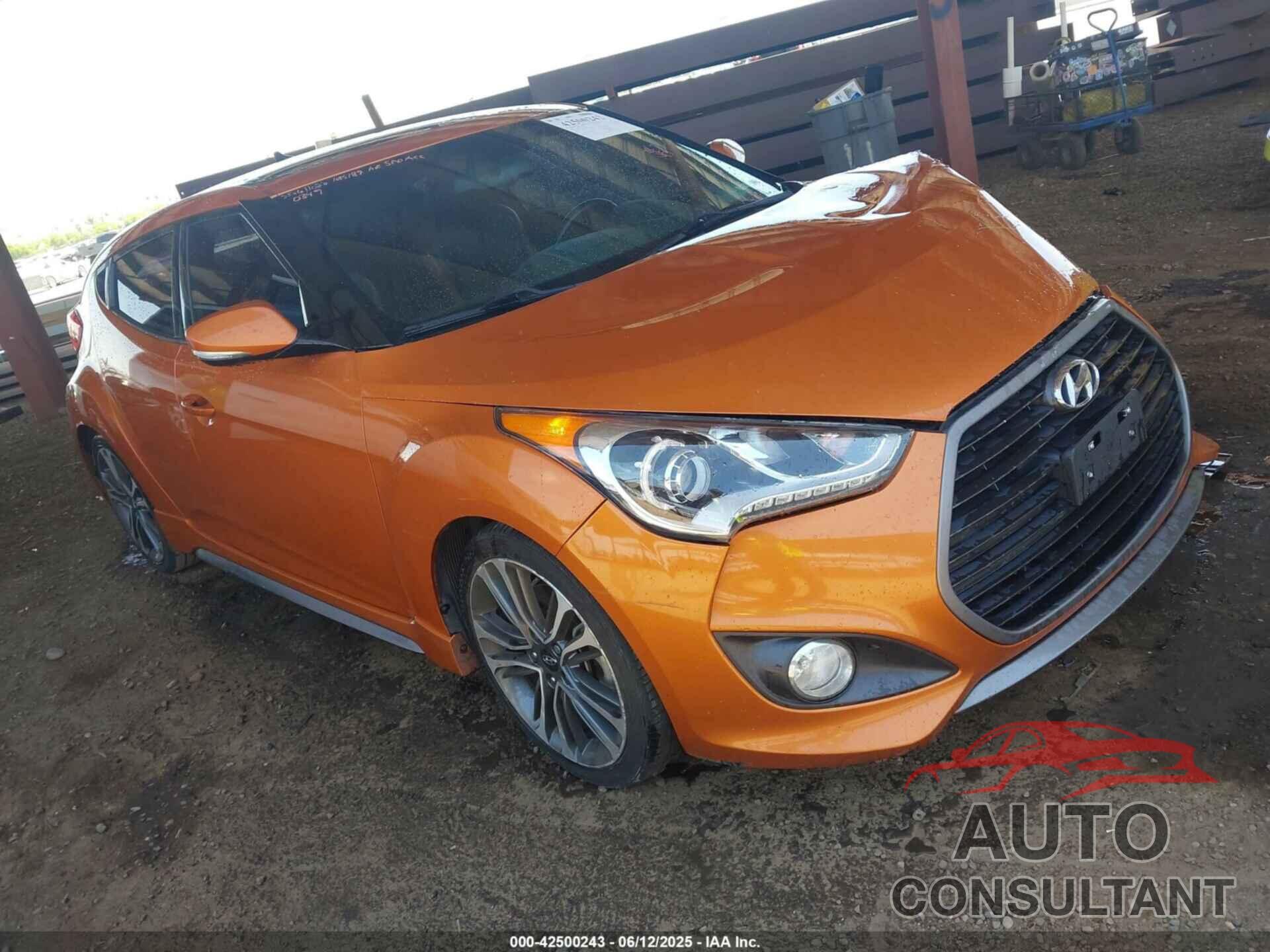 HYUNDAI VELOSTER 2016 - KMHTC6AE7GU250349