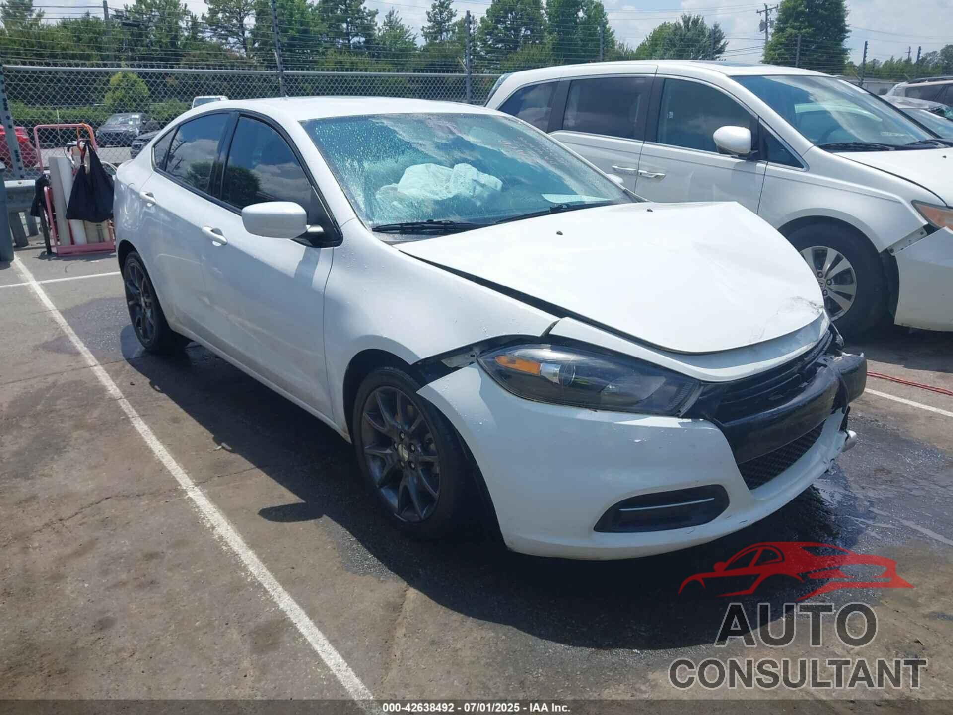 DODGE DART 2016 - 1C3CDFAA6GD533943