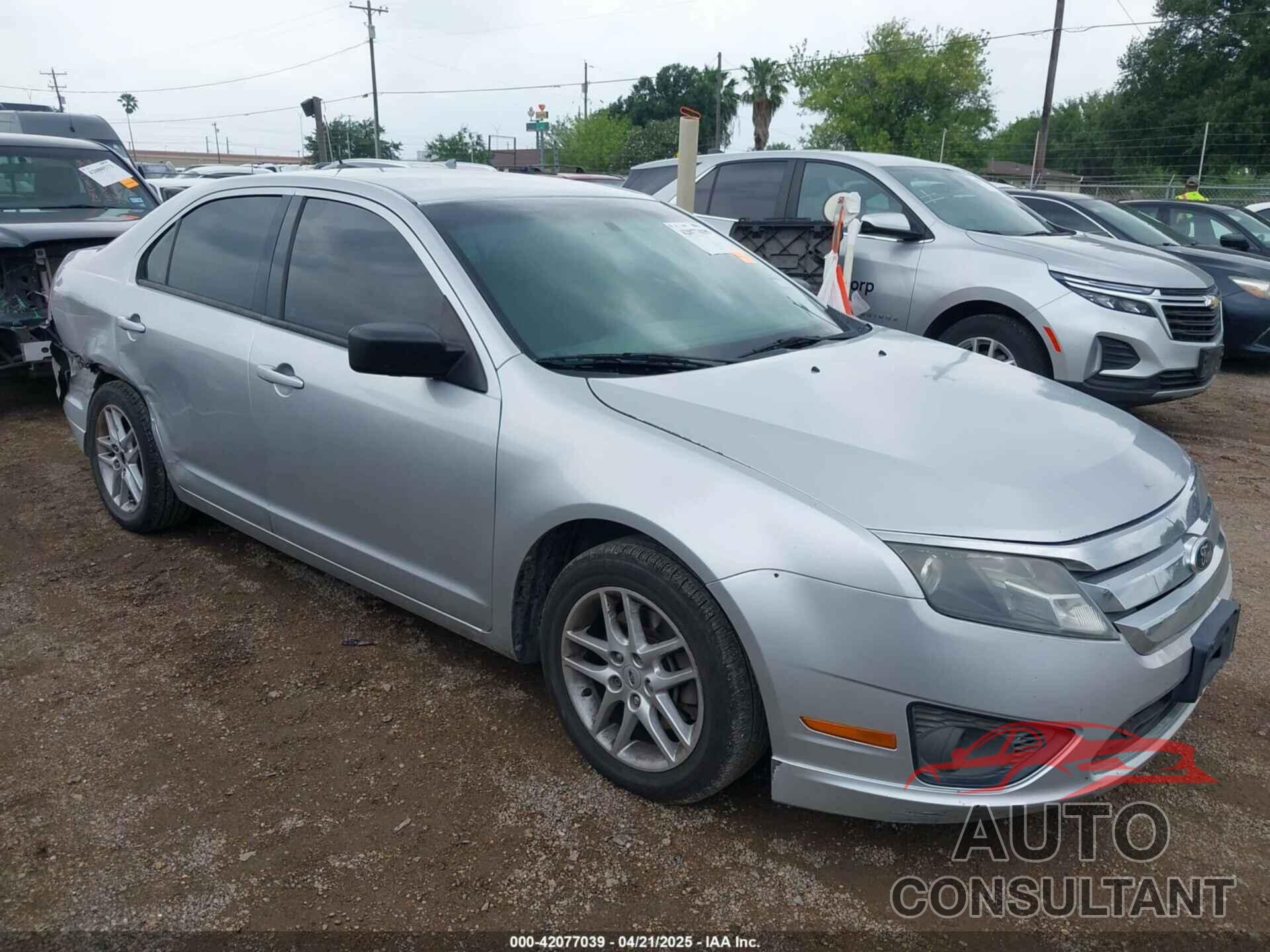 FORD FUSION 2012 - 3FAHP0GA5CR364373
