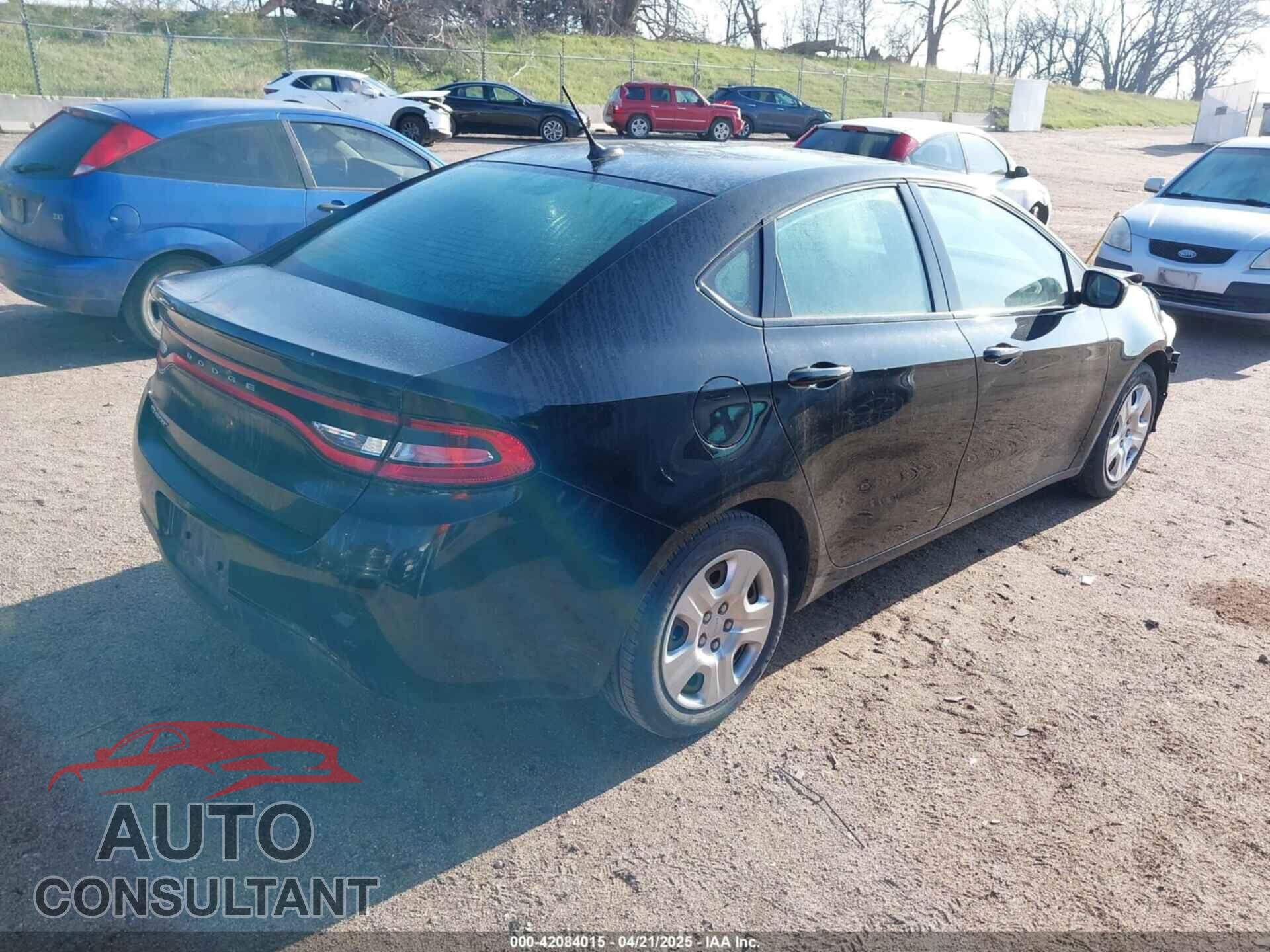DODGE DART 2015 - 1C3CDFAA2FD224341