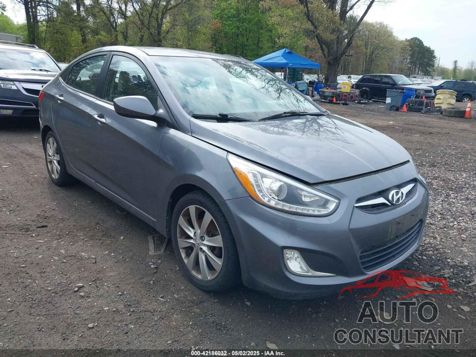 HYUNDAI ACCENT 2014 - KMHCU4AE9EU761298