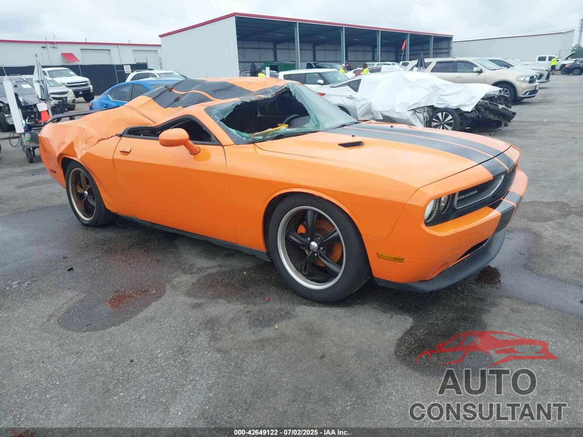 DODGE CHALLENGER 2012 - 2C3CDYAG3CH155545