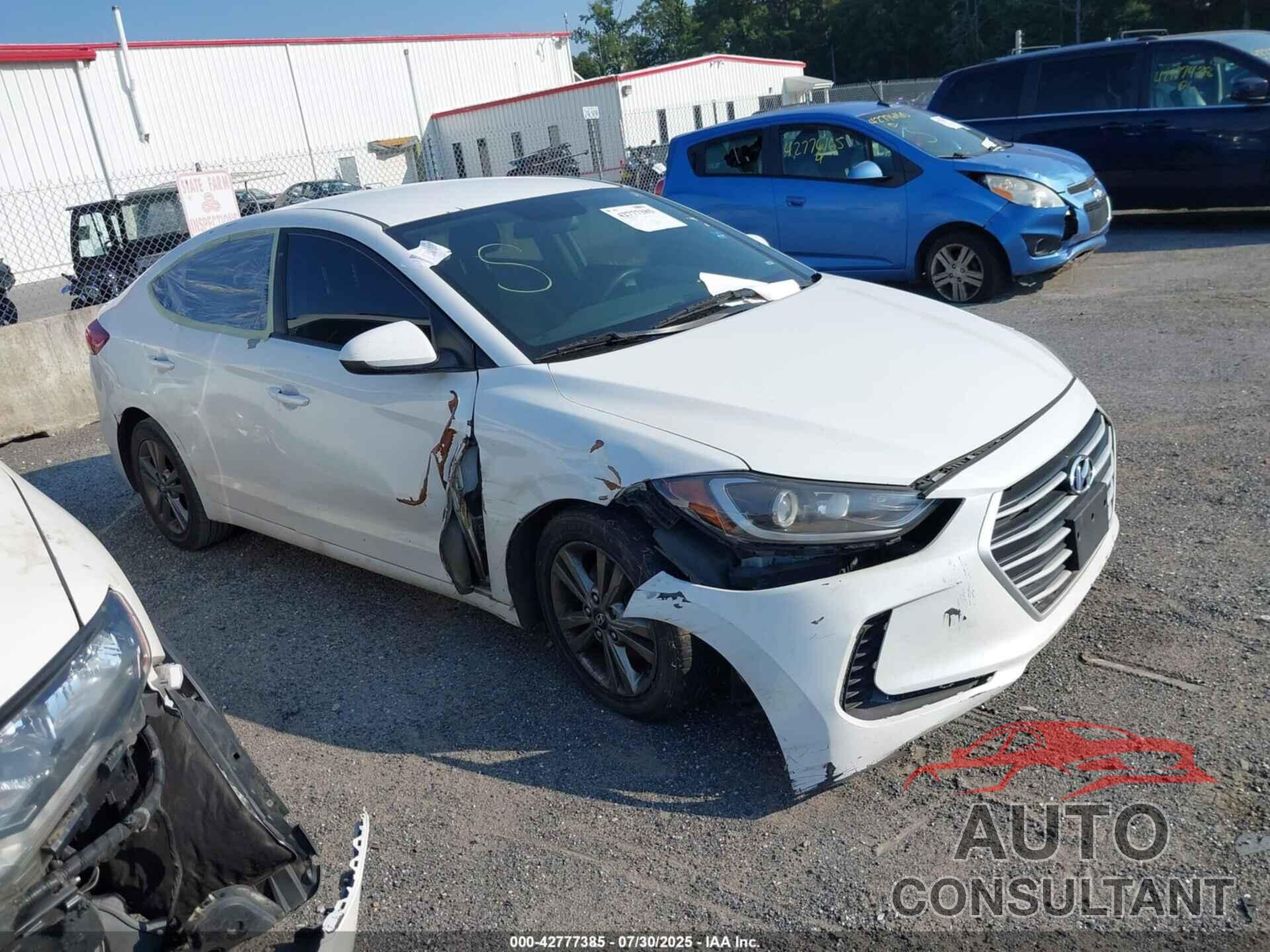 HYUNDAI ELANTRA 2018 - 5NPD84LF8JH355441