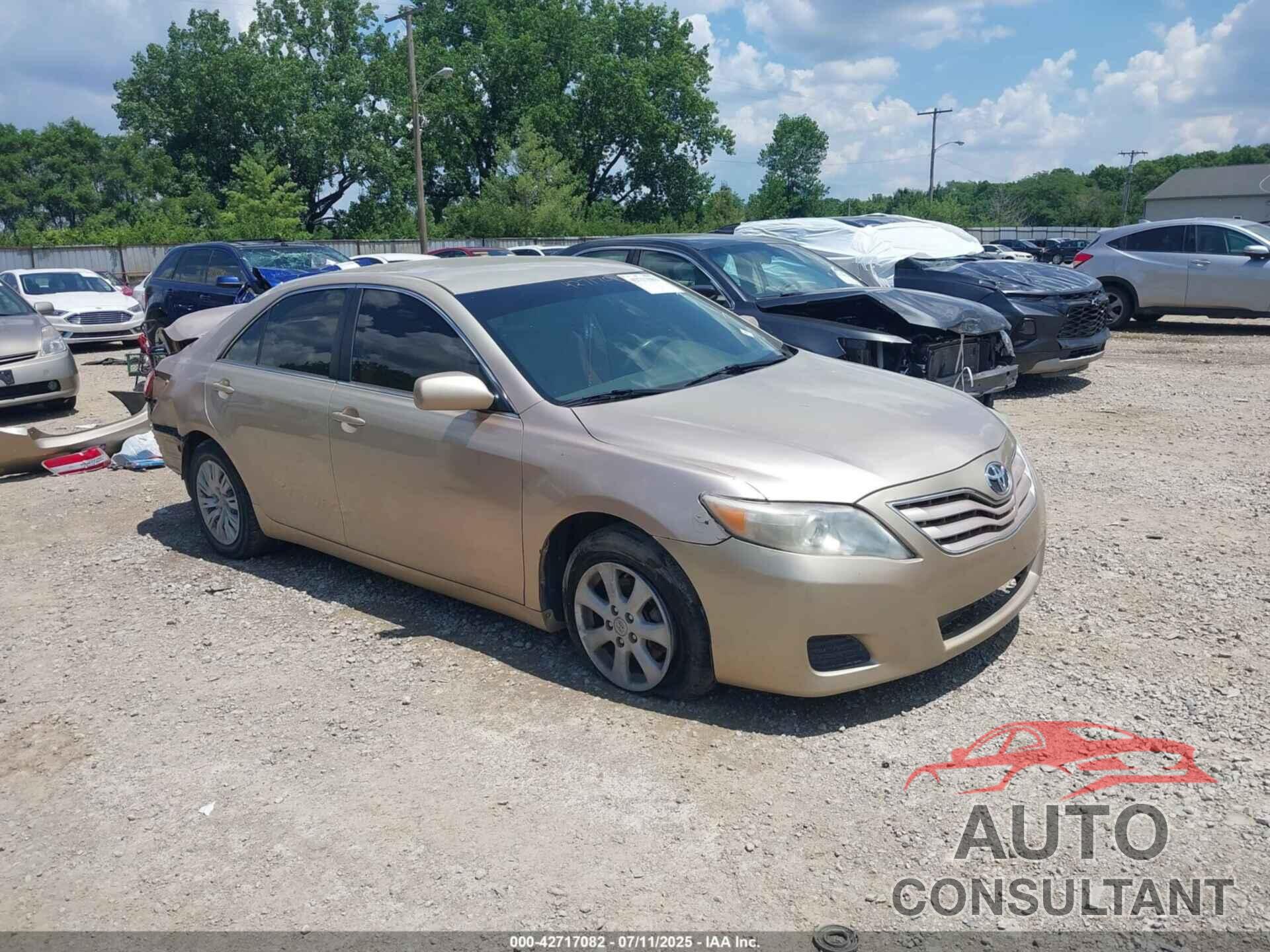 TOYOTA CAMRY 2010 - 4T4BF3EKXAR063170