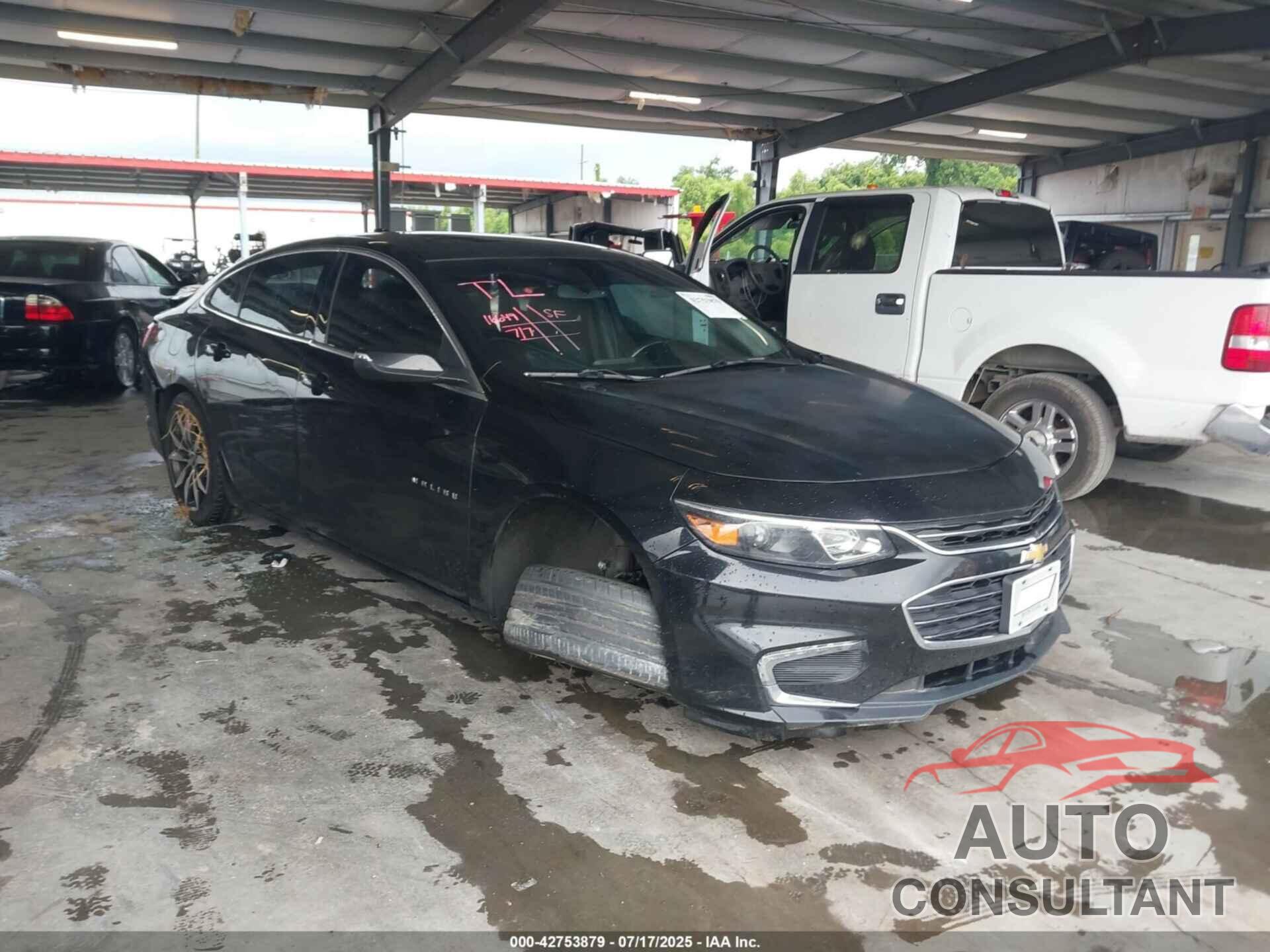 CHEVROLET MALIBU 2016 - 1G1ZE5ST0GF276966