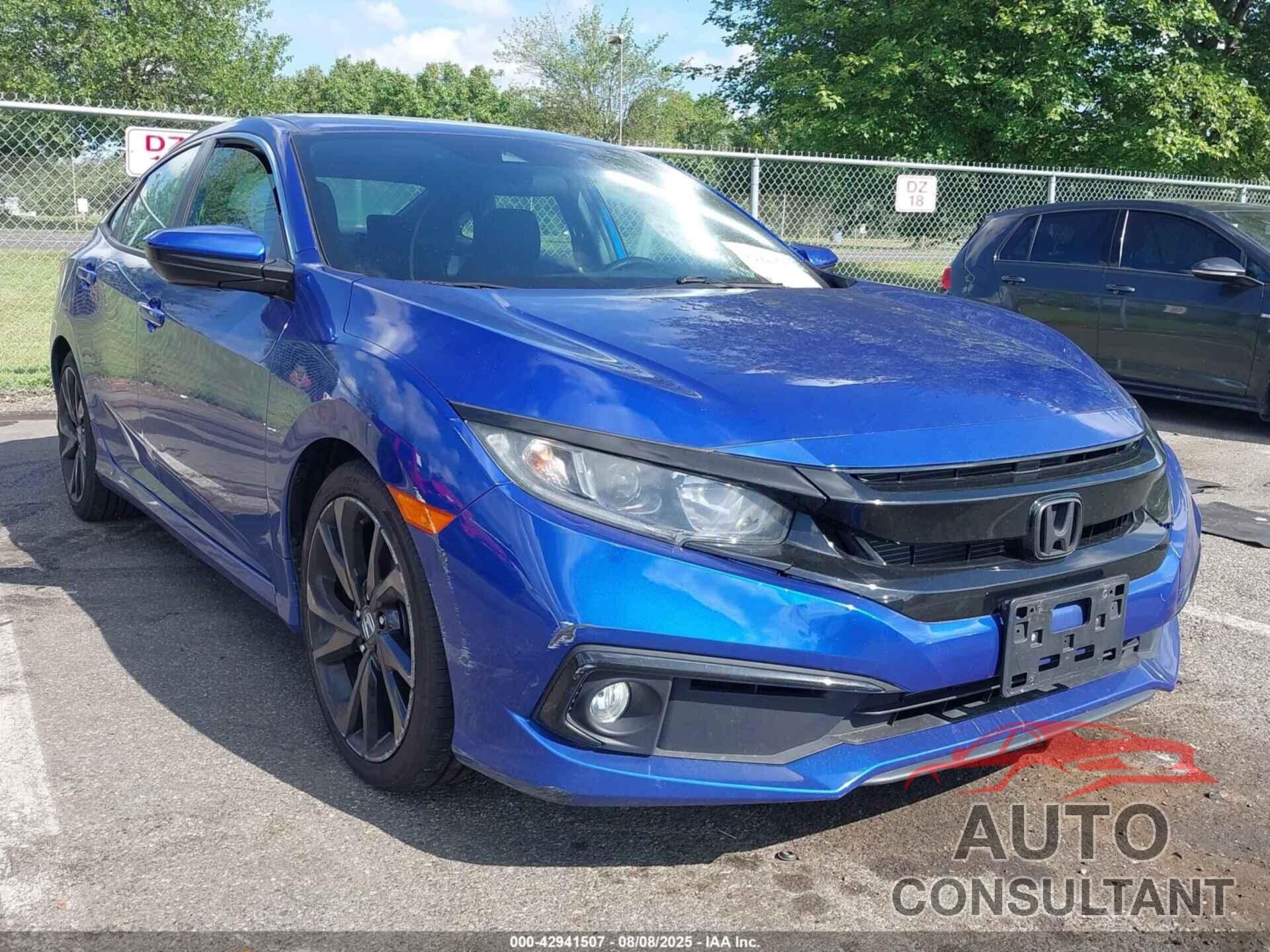 HONDA CIVIC 2020 - 2HGFC2F82LH570481