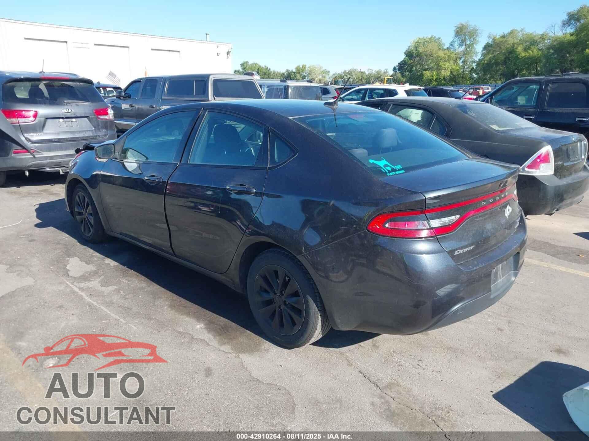 DODGE DART 2014 - 1C3CDFBB3ED908109