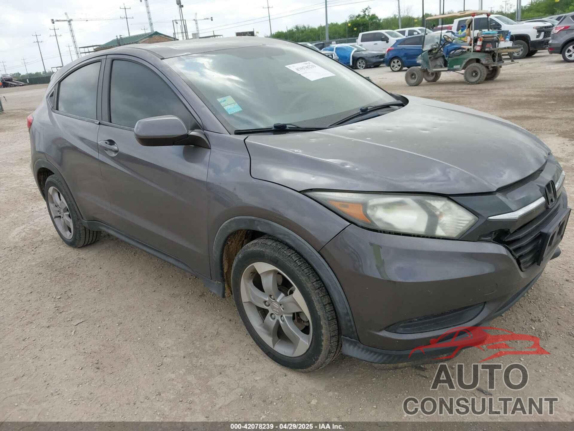 HONDA HR-V 2016 - 3CZRU5H30GM755397