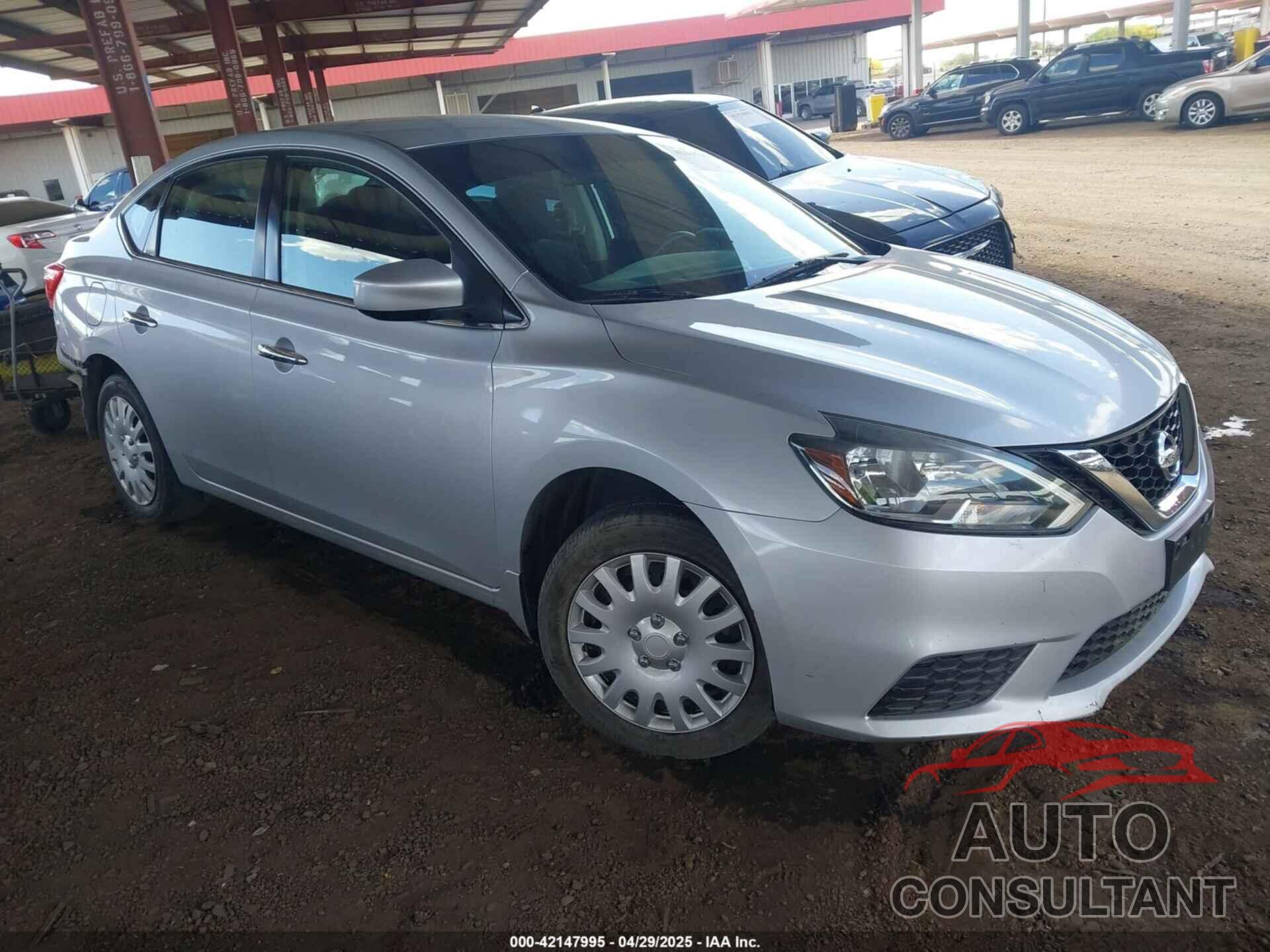 NISSAN SENTRA 2017 - 3N1AB7AP3HY257161