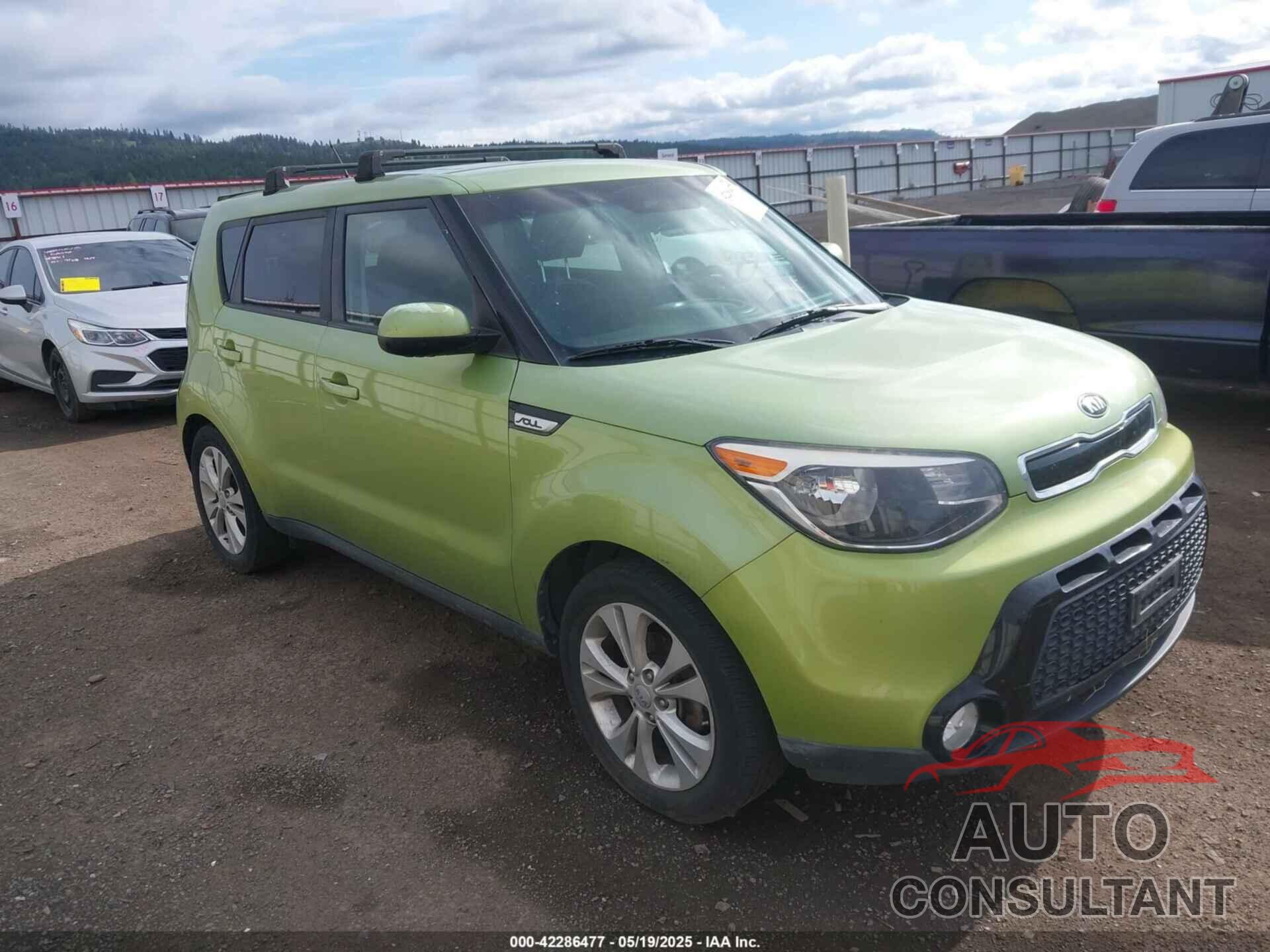 KIA SOUL 2016 - KNDJP3A50G7846531