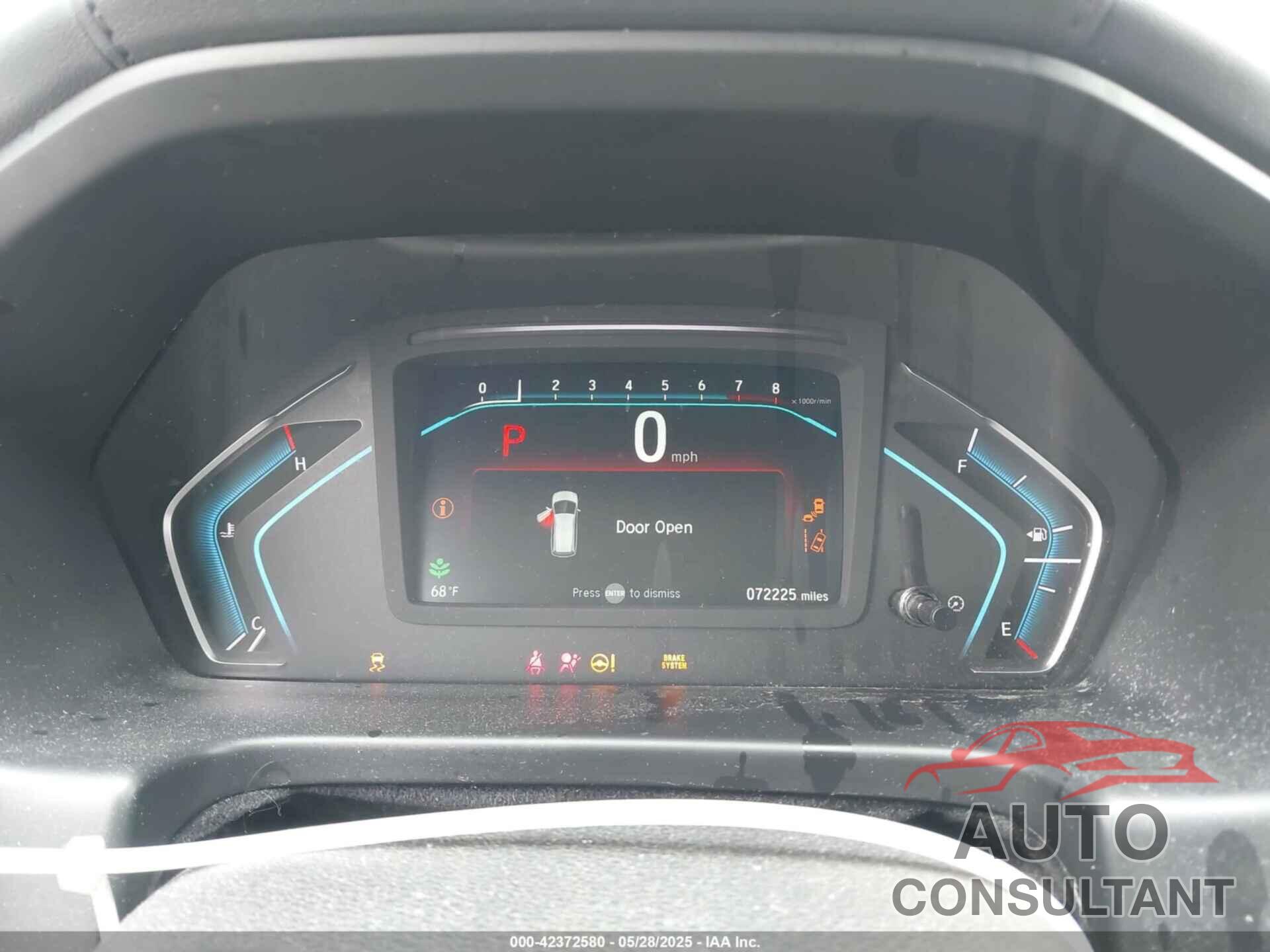 HONDA ODYSSEY 2020 - 5FNRL6H71LB035476