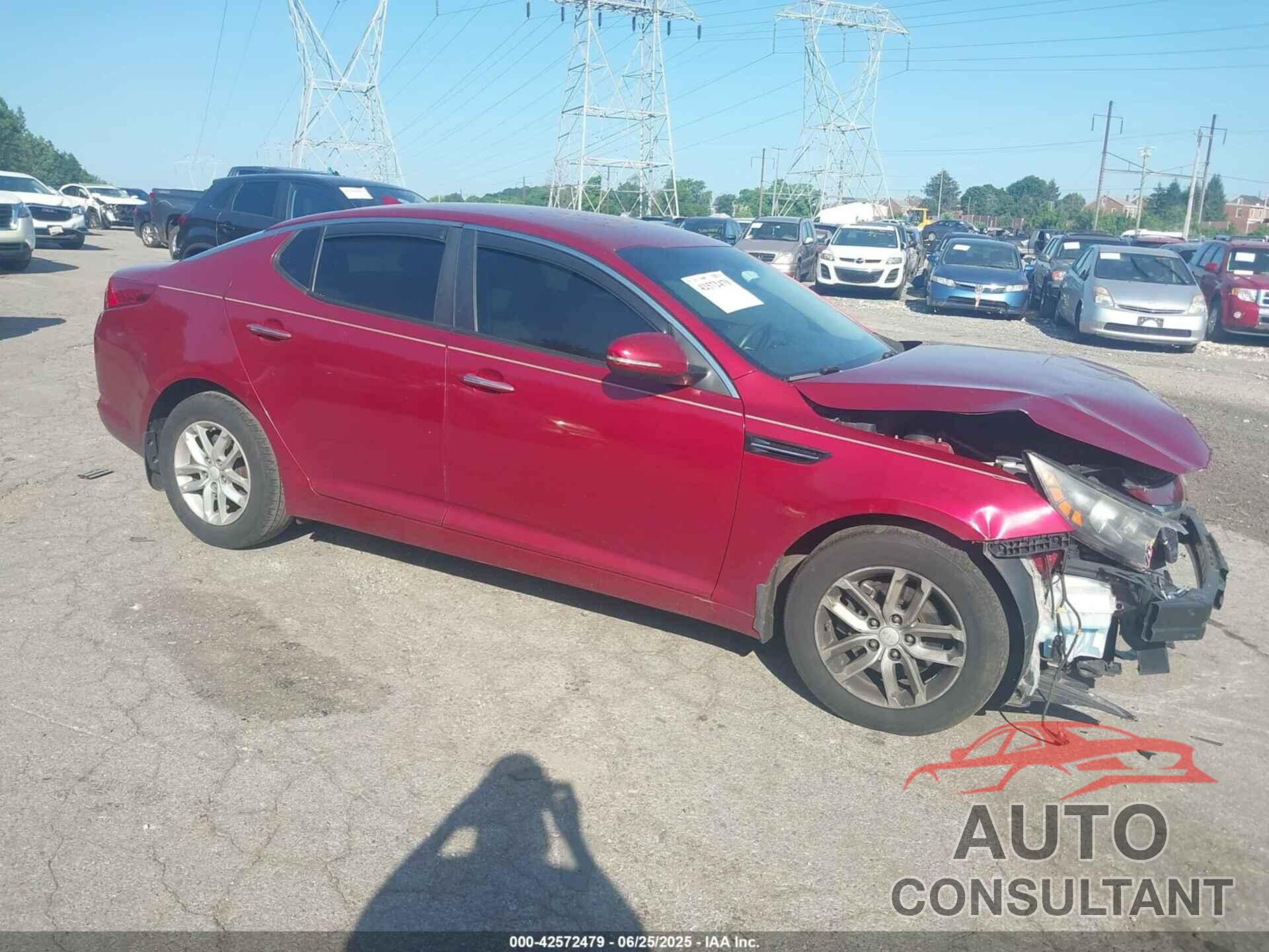 KIA OPTIMA 2013 - 5XXGM4A75DG236198