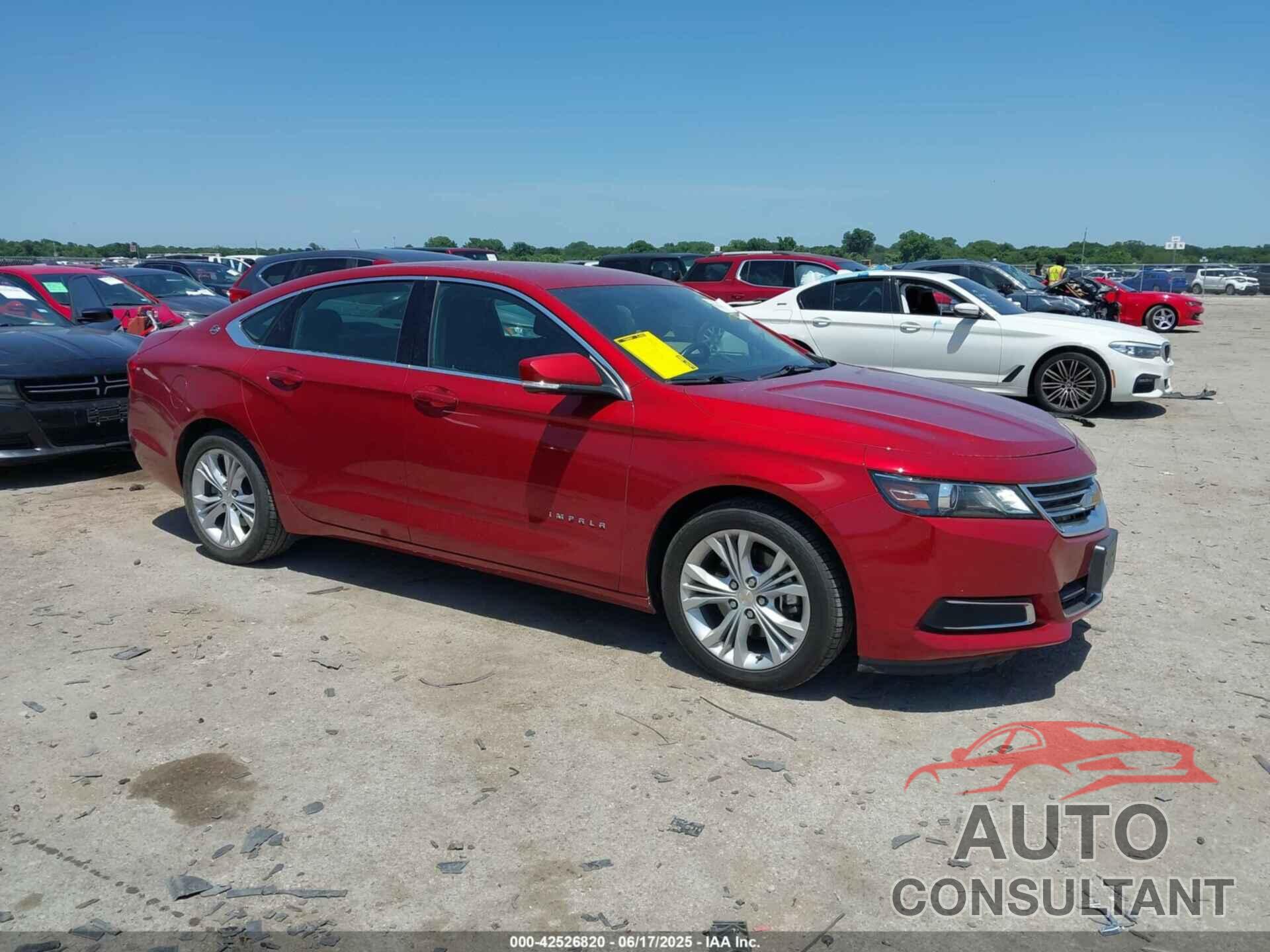 CHEVROLET IMPALA 2015 - 2G1115SL8F9169583