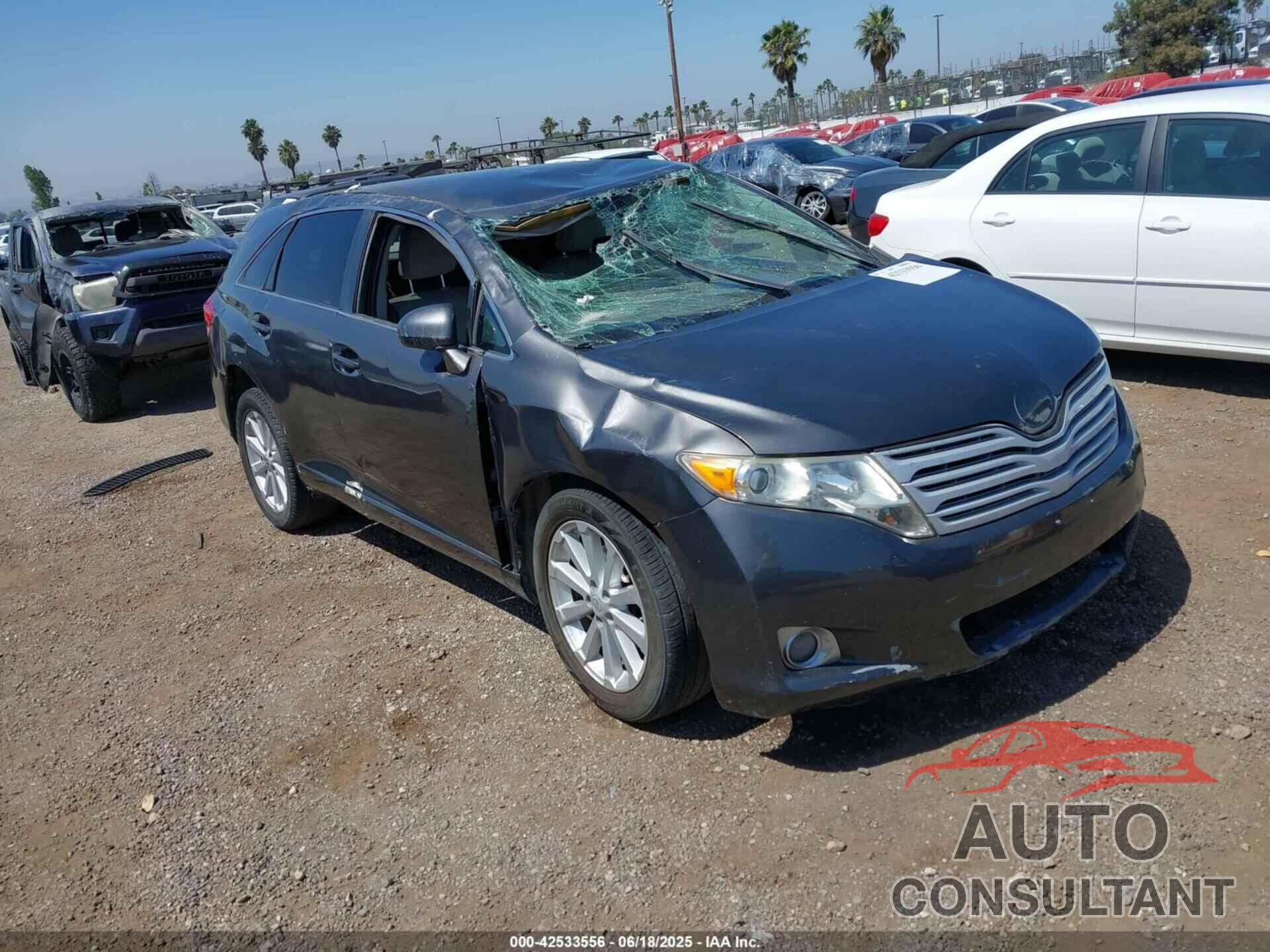 TOYOTA VENZA 2010 - 4T3ZA3BBXAU024243